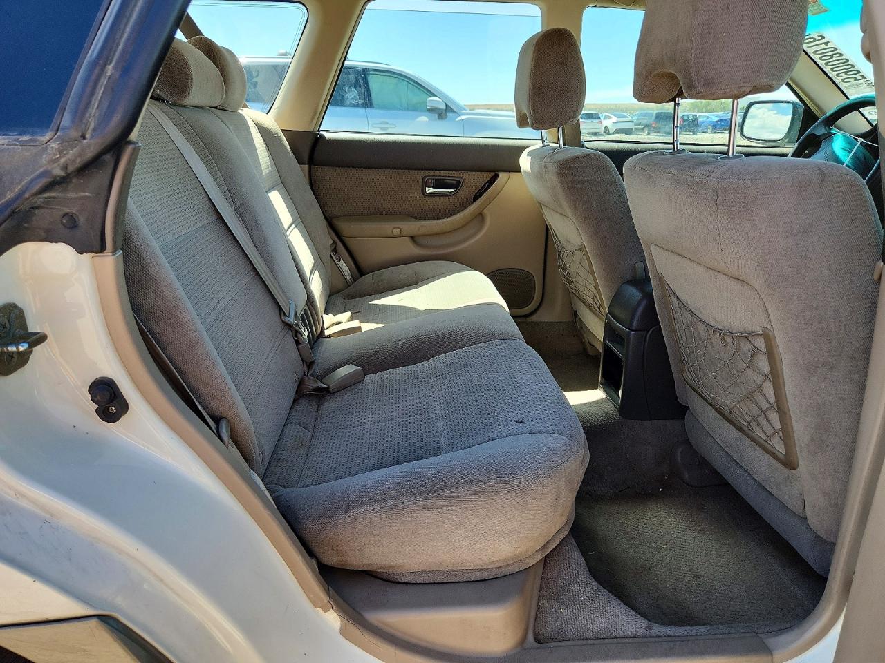 2003 Subaru Legacy Outback Awp White vin: 4S3BH675737628686