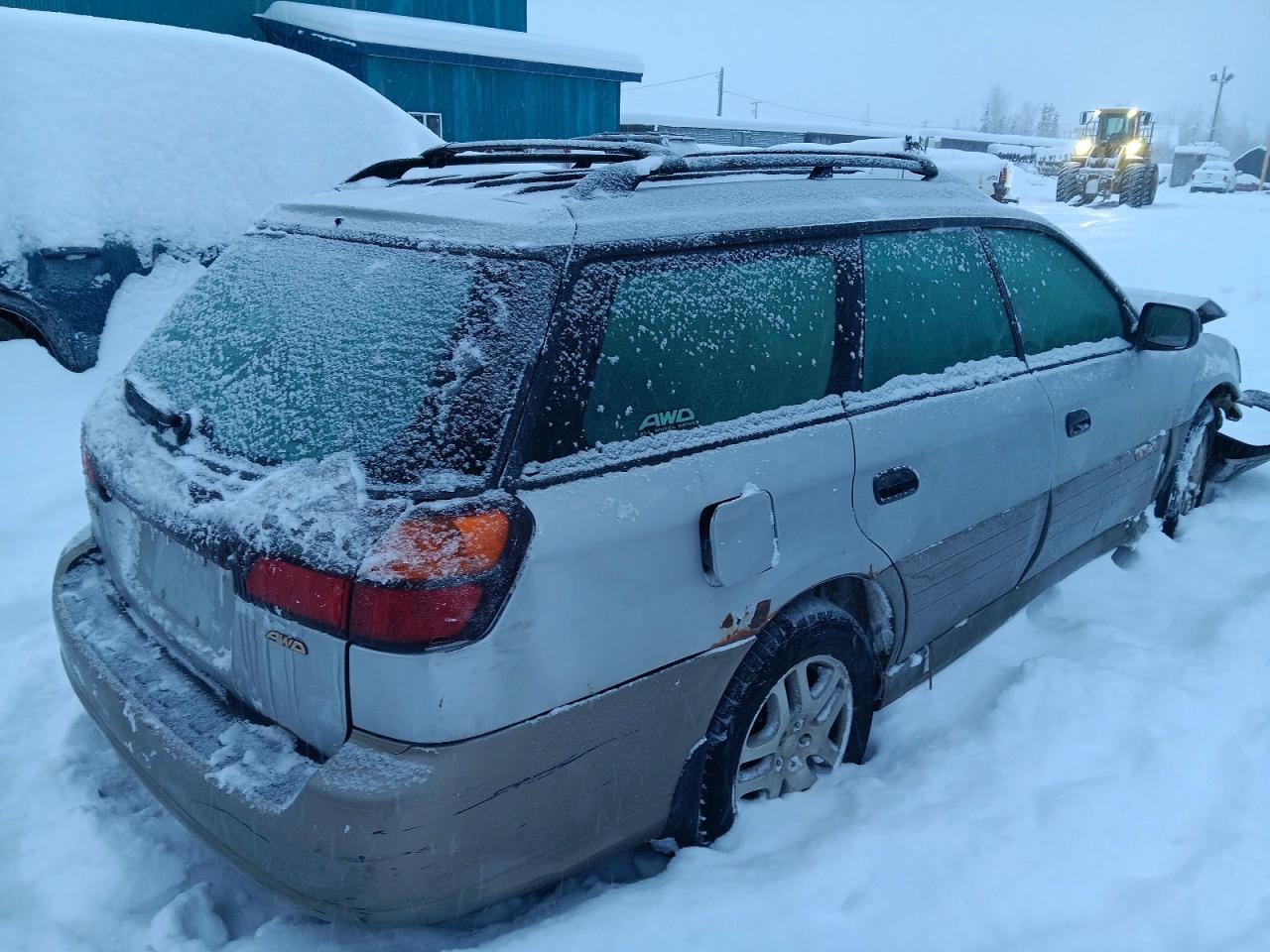 2003 Subaru Legacy Outback Awp Silver vin: 4S3BH675737657914