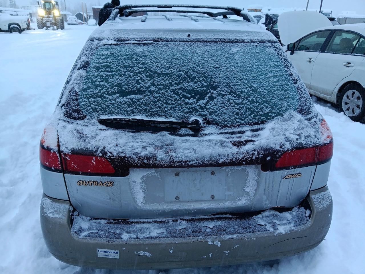 2003 Subaru Legacy Outback Awp Silver vin: 4S3BH675737657914