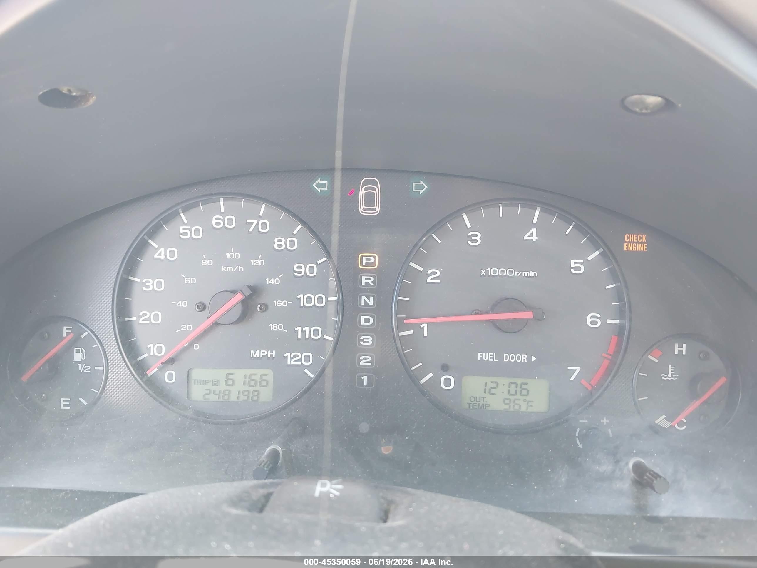 2001 Subaru Outback   Light Blue vin: 4S3BH675817621002