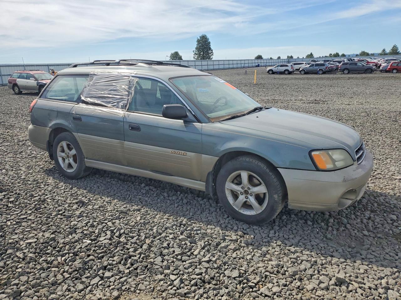 2001 Subaru Legacy Outback Awp Green vin: 4S3BH675817643064