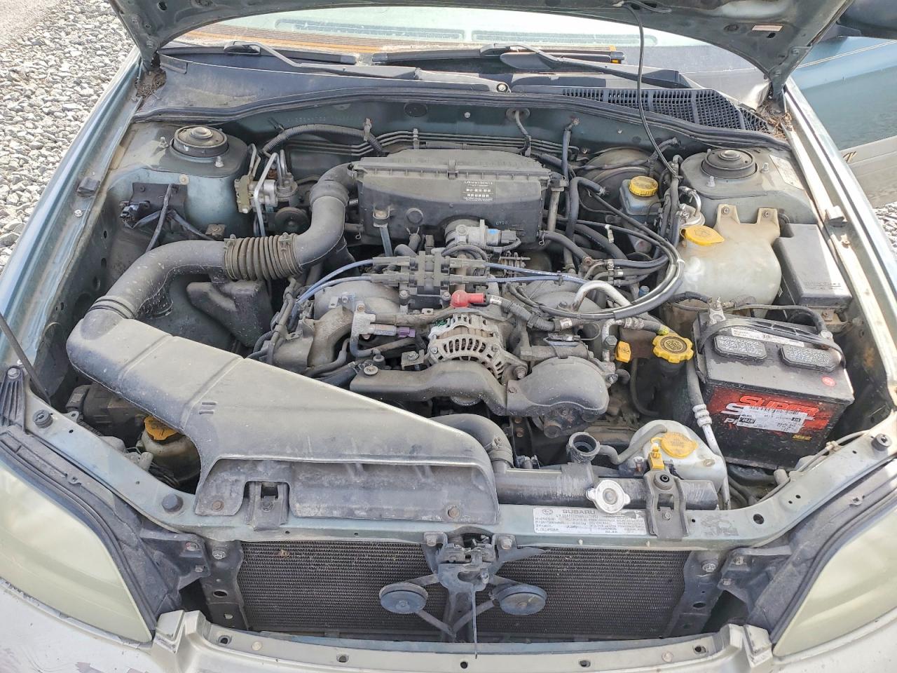 2001 Subaru Legacy Outback Awp Green vin: 4S3BH675817643064