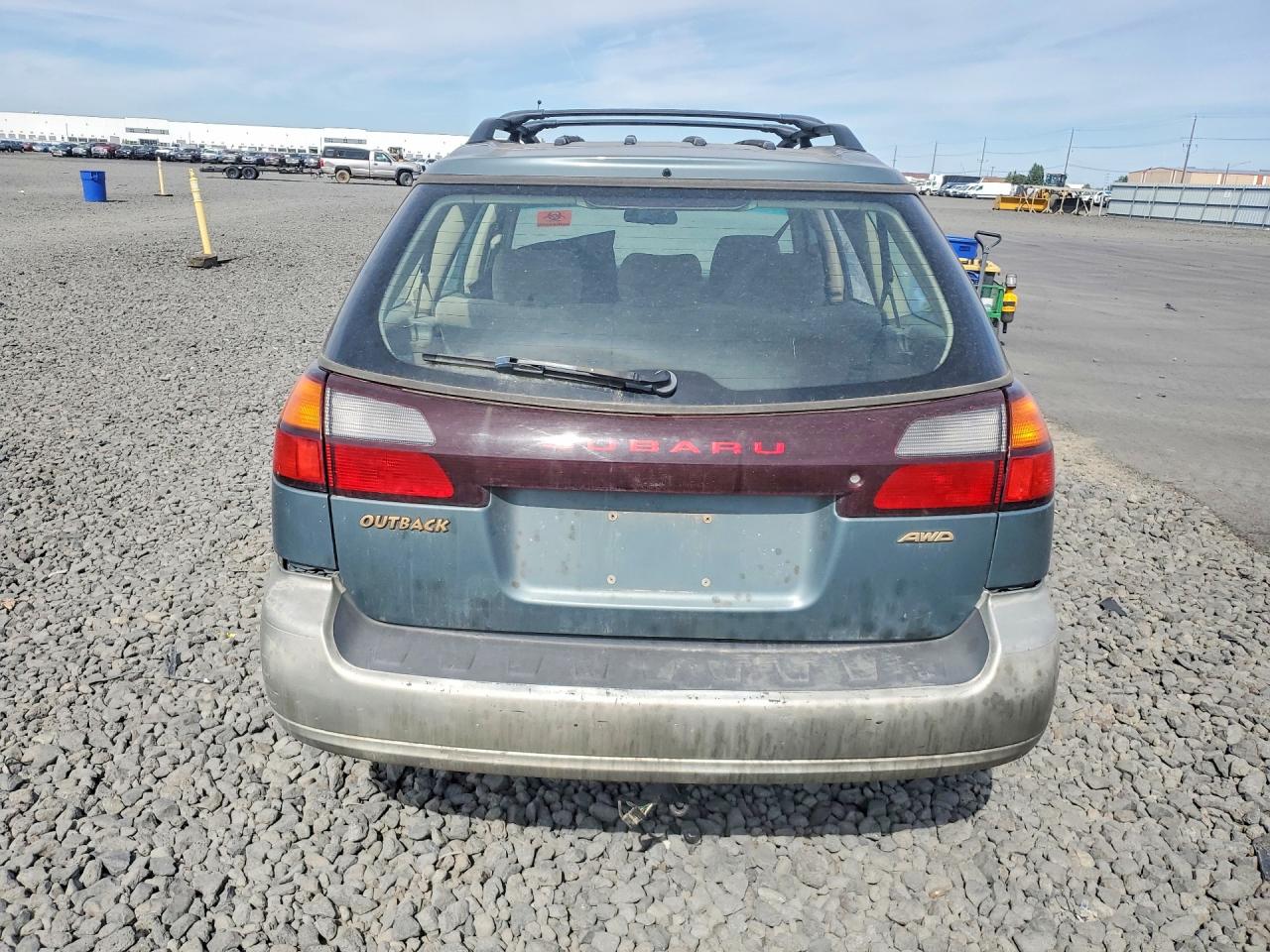 2001 Subaru Legacy Outback Awp Green vin: 4S3BH675817643064