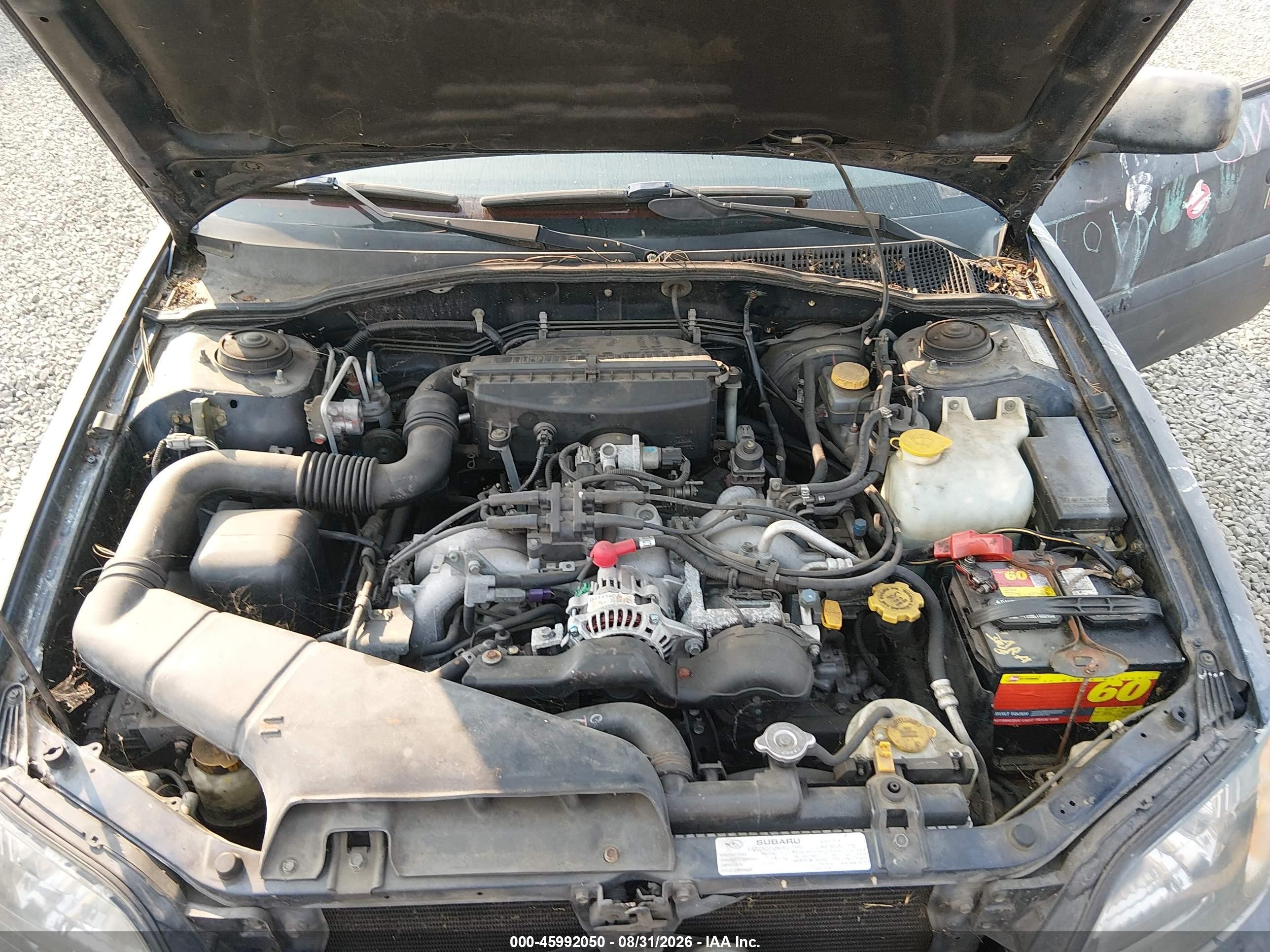 2003 Subaru Outback   Black vin: 4S3BH675837650731