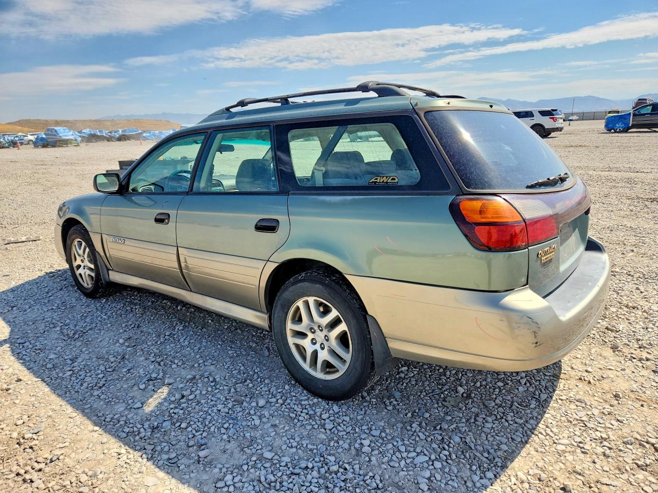 2004 Subaru Legacy Outback Awp Green vin: 4S3BH675846609605