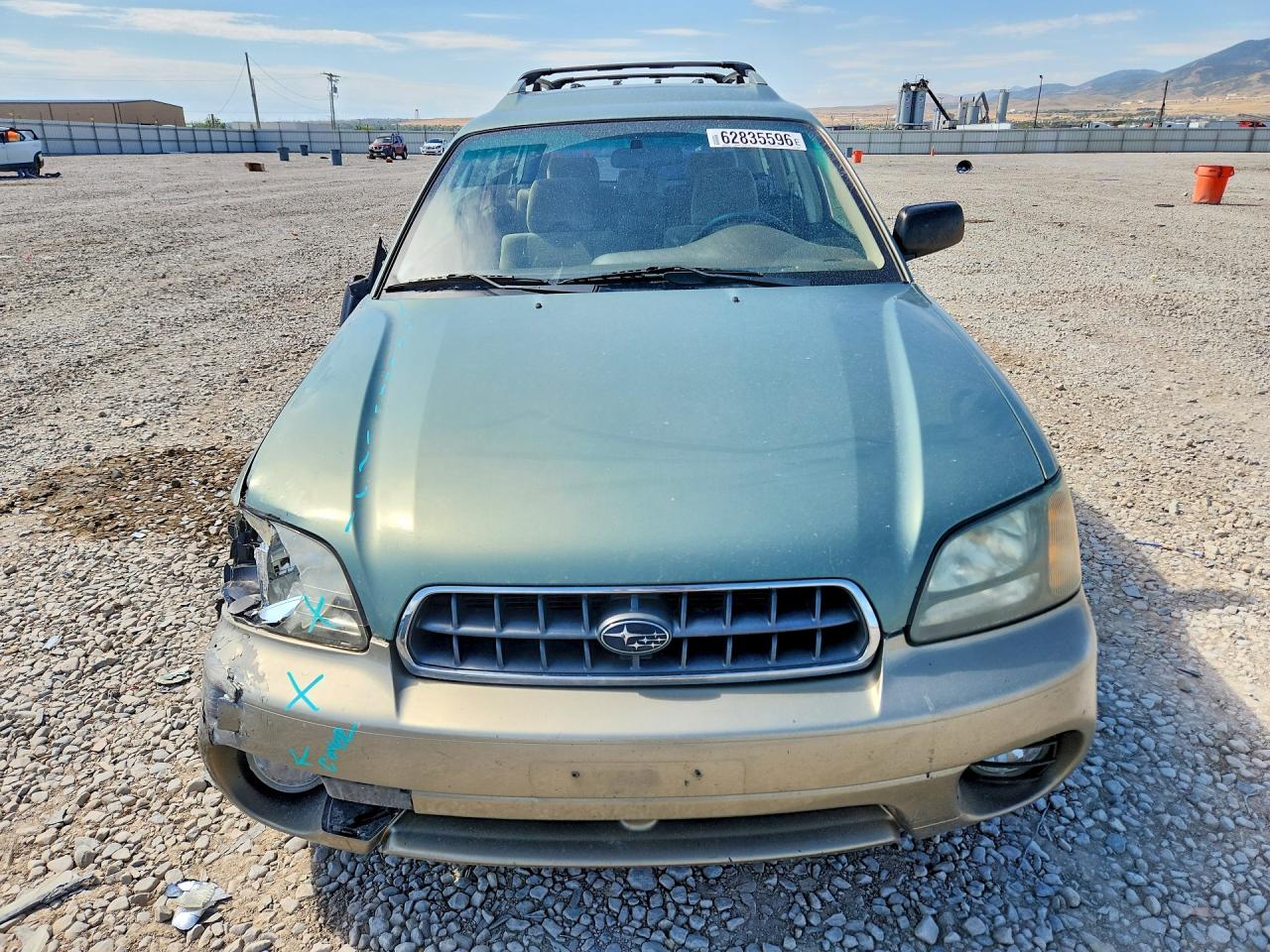 2004 Subaru Legacy Outback Awp Green vin: 4S3BH675846609605