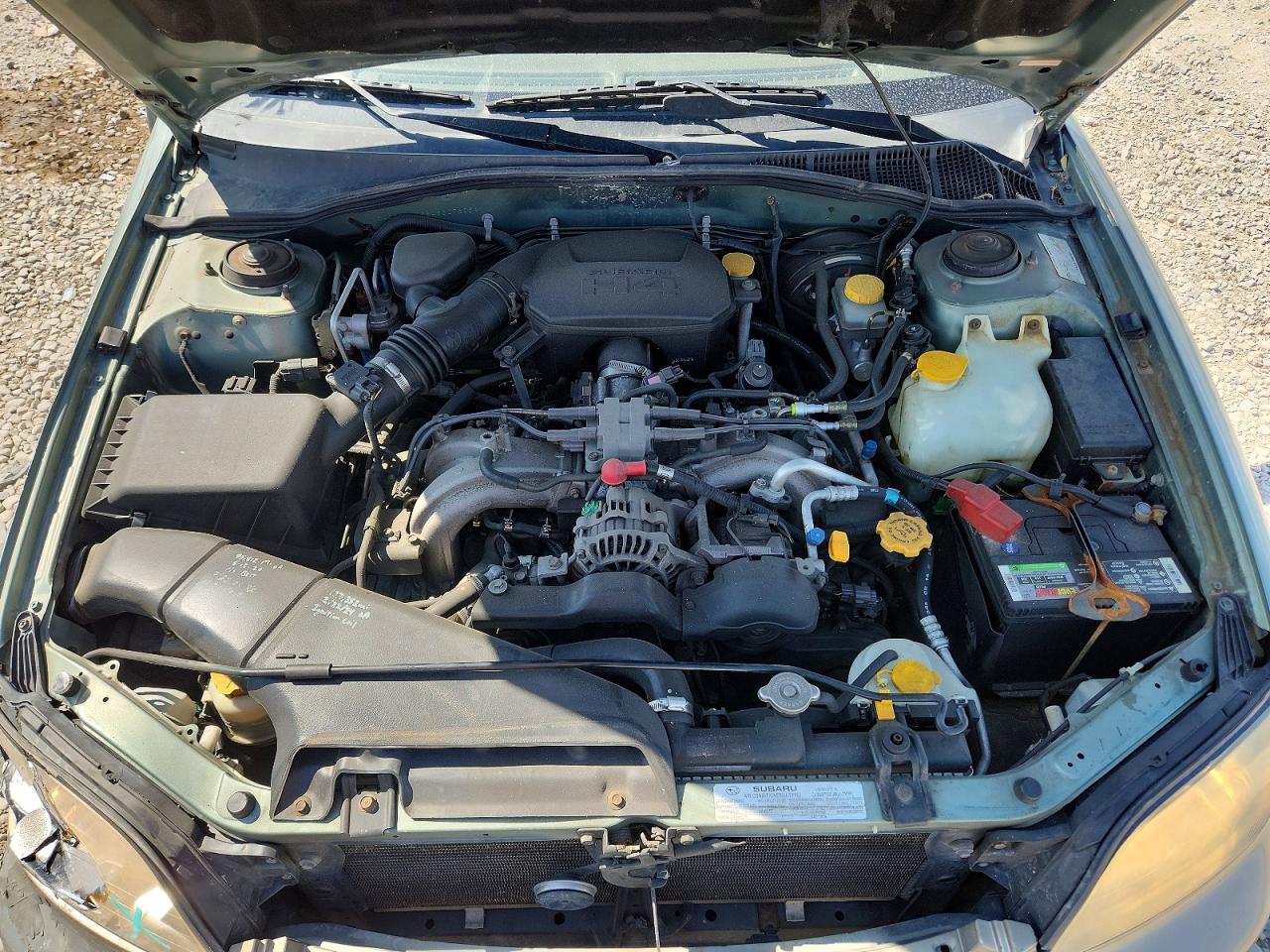 2004 Subaru Legacy Outback Awp Green vin: 4S3BH675846609605