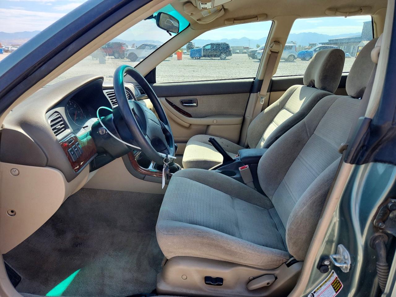 2004 Subaru Legacy Outback Awp Green vin: 4S3BH675846609605