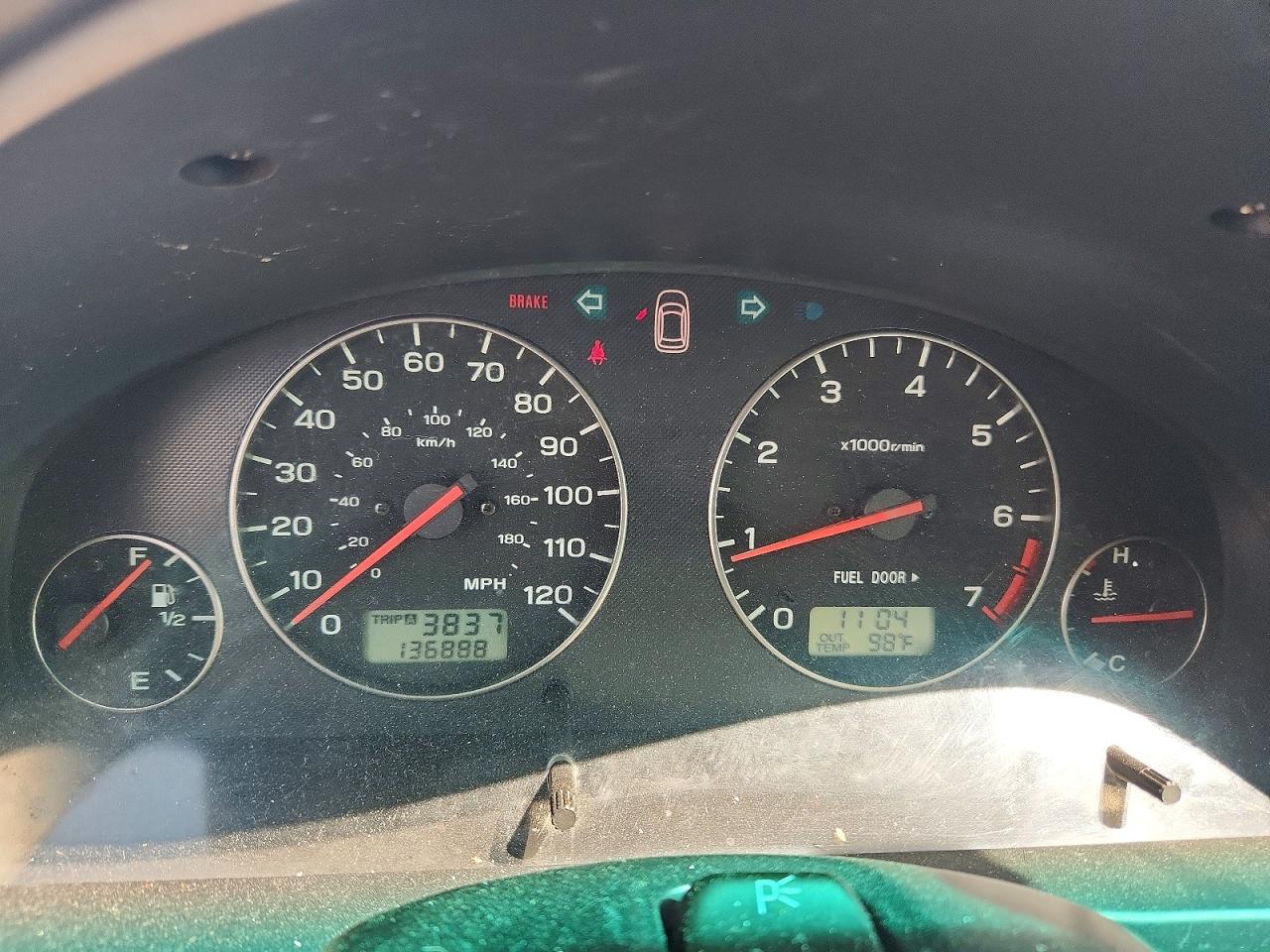 2004 Subaru Legacy Outback Awp Green vin: 4S3BH675846609605