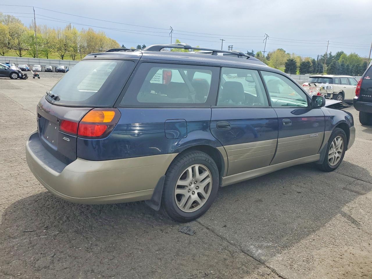 2004 Subaru Legacy Outback Awp Blue vin: 4S3BH675847614913