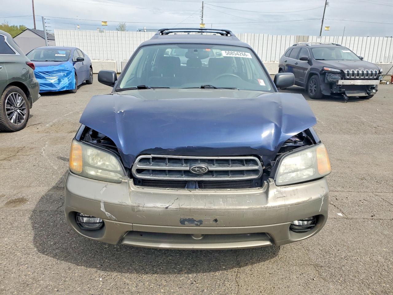 2004 Subaru Legacy Outback Awp Blue vin: 4S3BH675847614913
