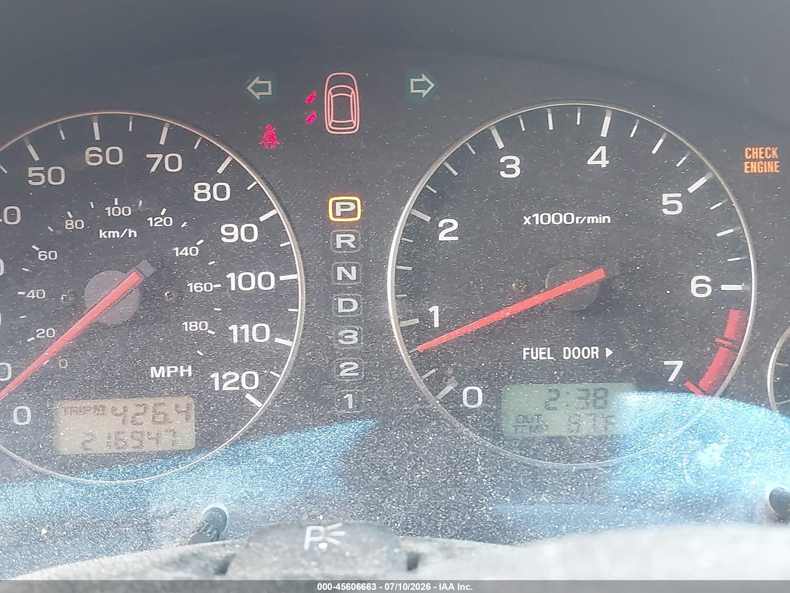 2004 Subaru Outback   Burgundy vin: 4S3BH675947631008