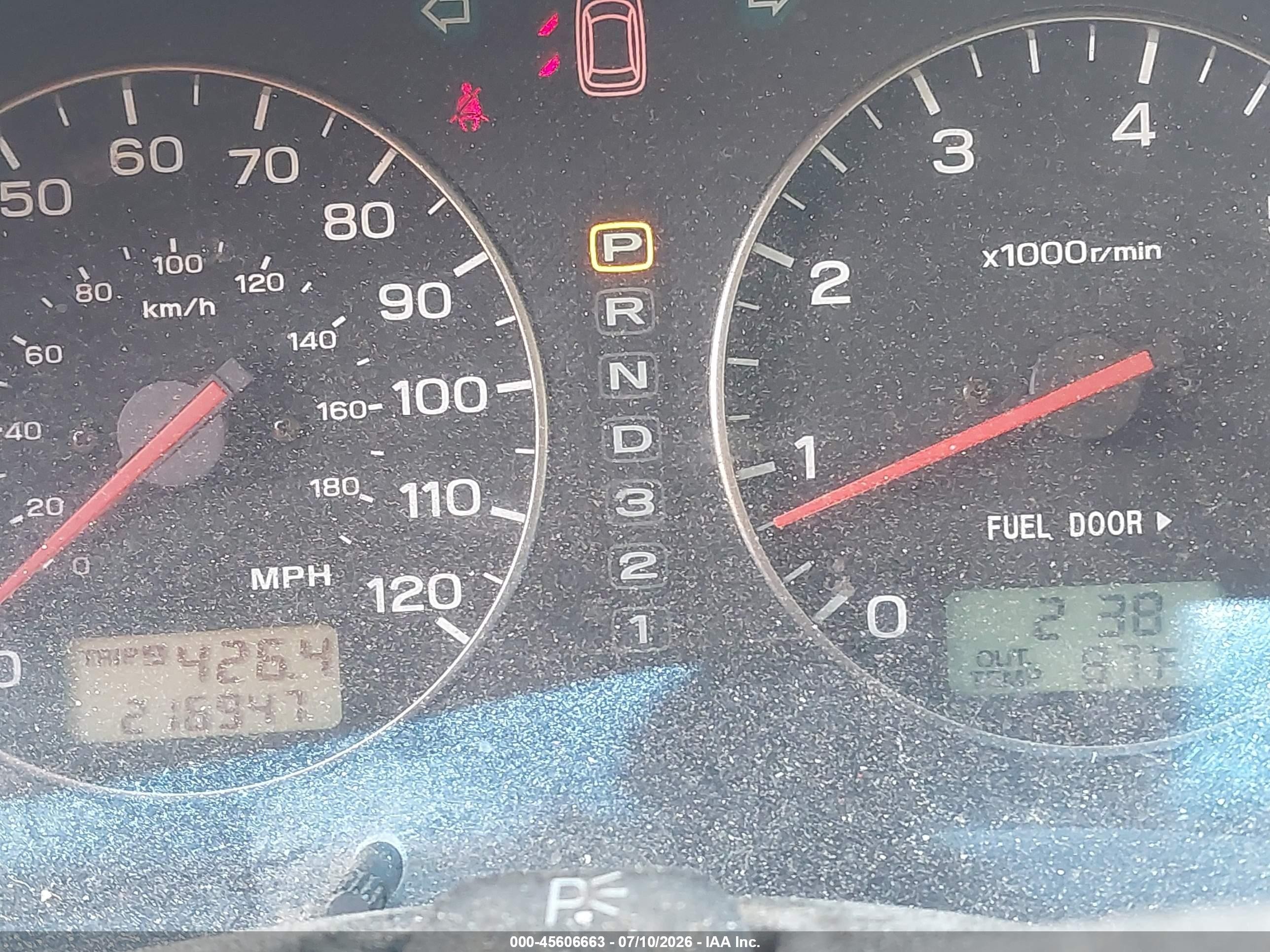 2004 Subaru Outback   Burgundy vin: 4S3BH675947631008