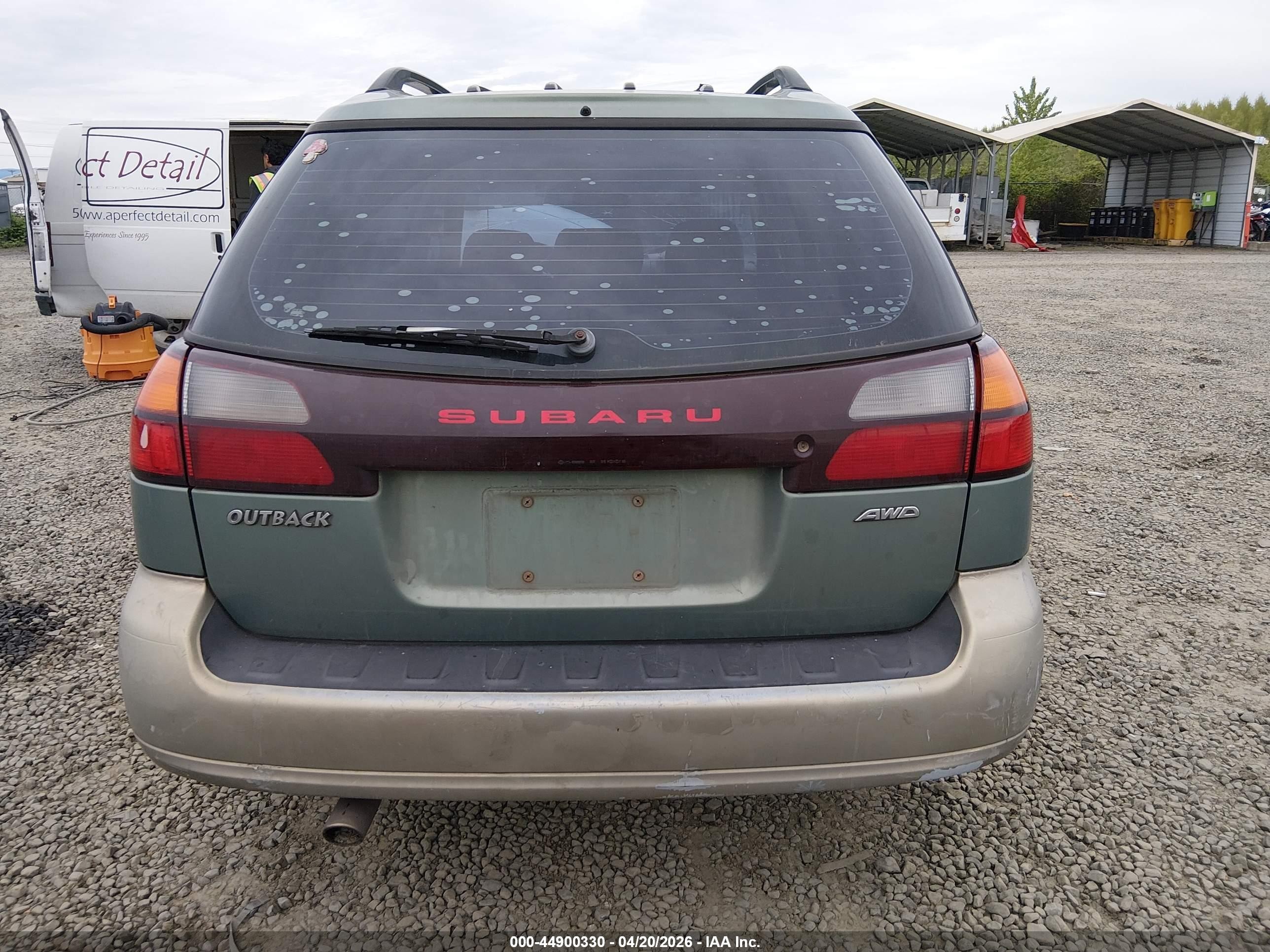 2004 Subaru Outback   Green vin: 4S3BH675947643854
