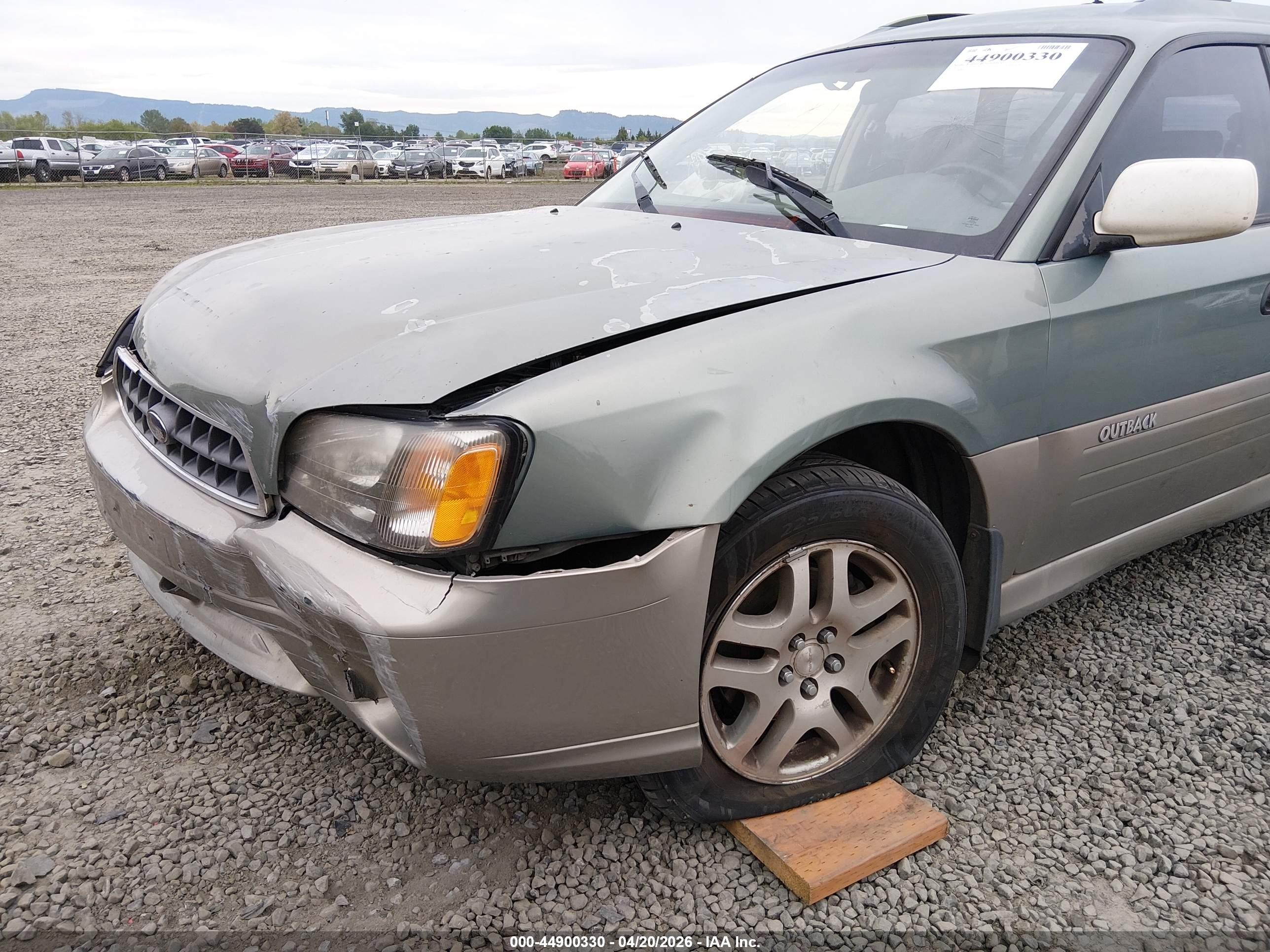2004 Subaru Outback   Green vin: 4S3BH675947643854
