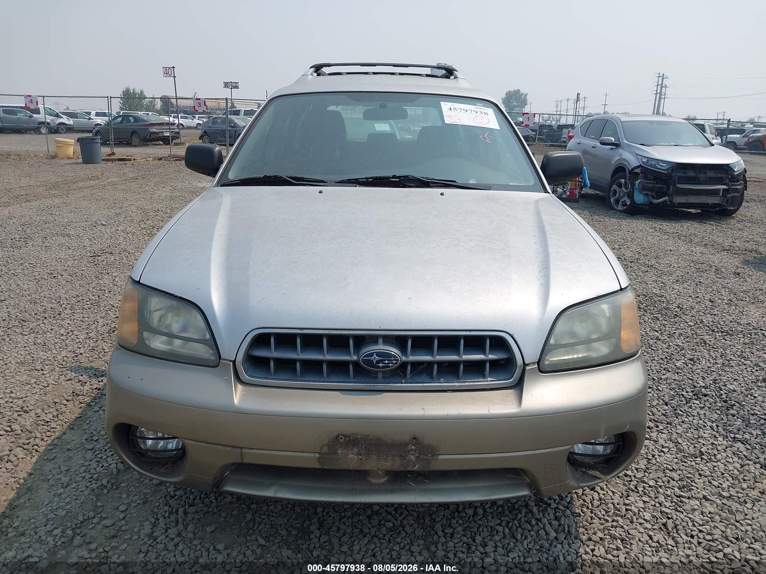 2003 Subaru Outback   Silver vin: 4S3BH675X37615835