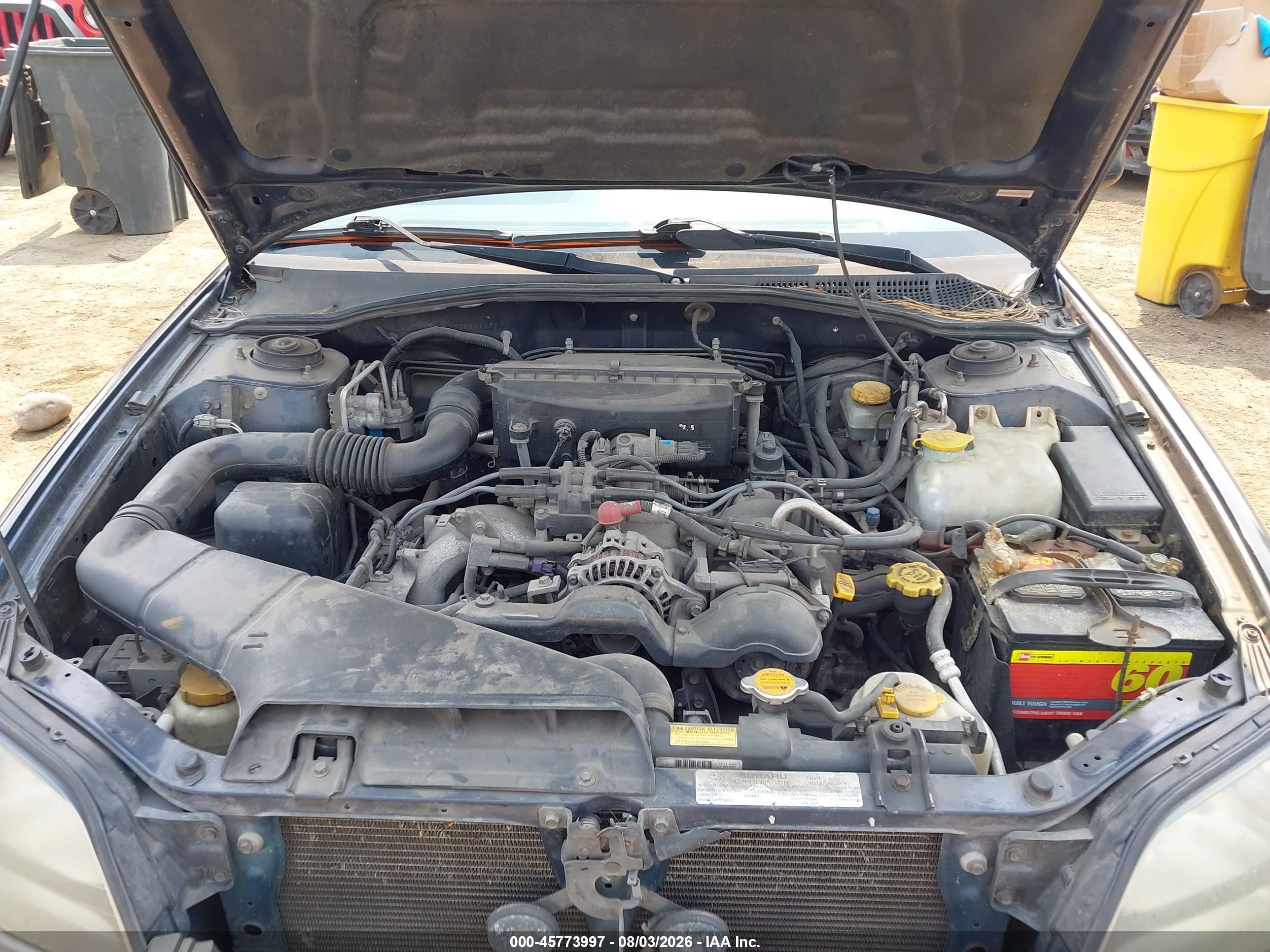 2003 Subaru Outback   Blue vin: 4S3BH675X37629248