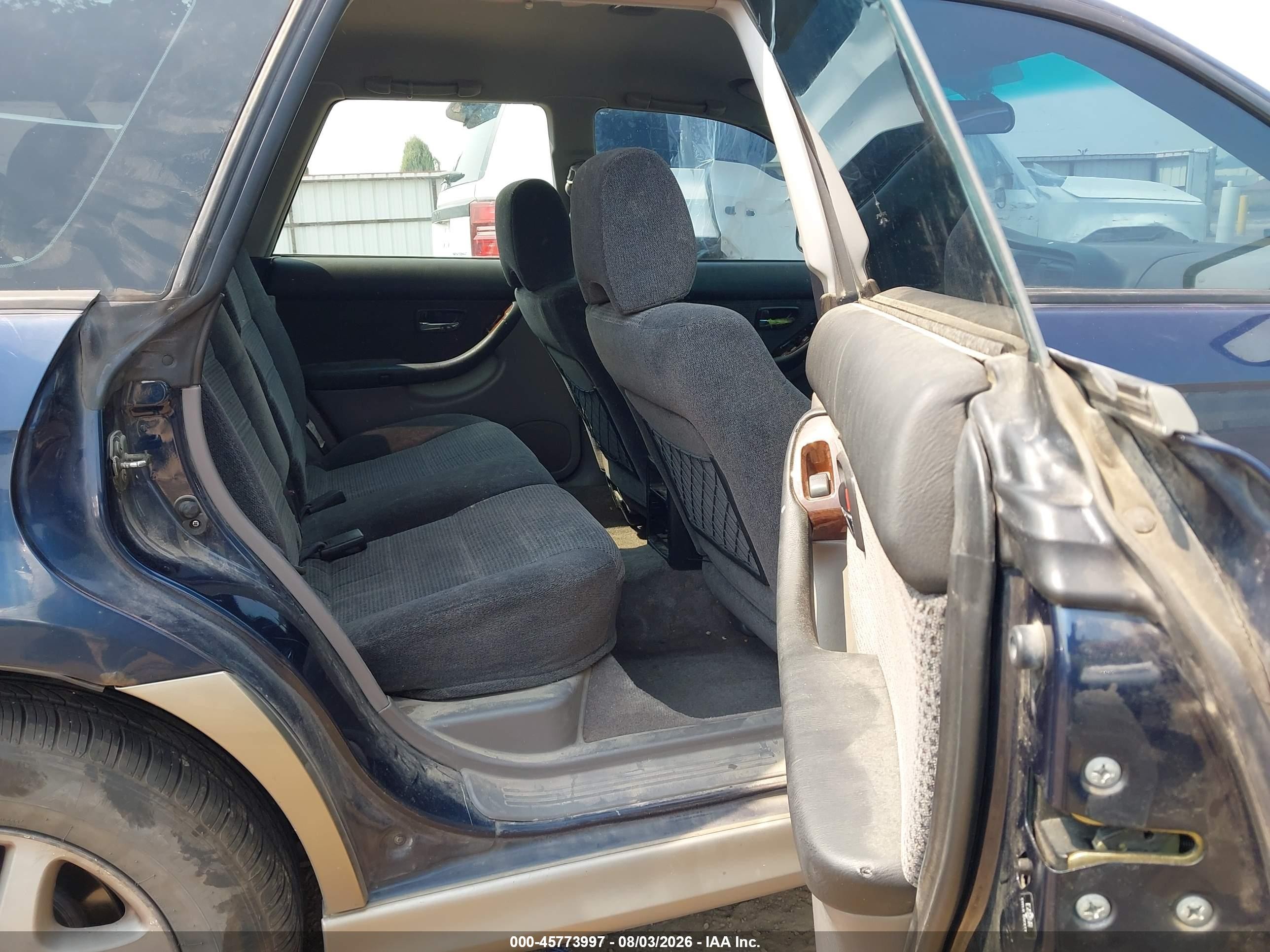 2003 Subaru Outback   Blue vin: 4S3BH675X37629248