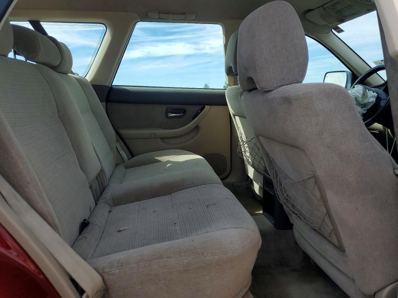 2003 Subaru Legacy Outback Awp Red vin: 4S3BH675X37651783