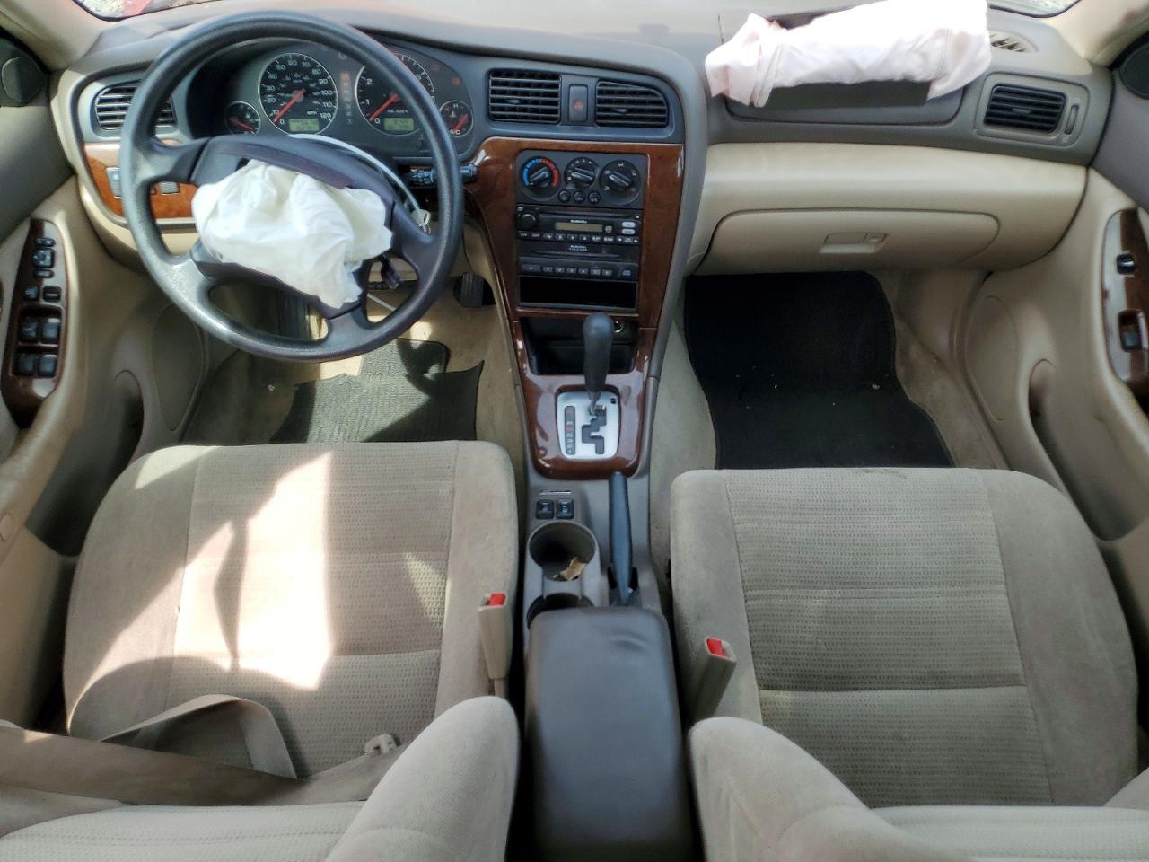 2003 Subaru Legacy Outback Awp Red vin: 4S3BH675X37651783
