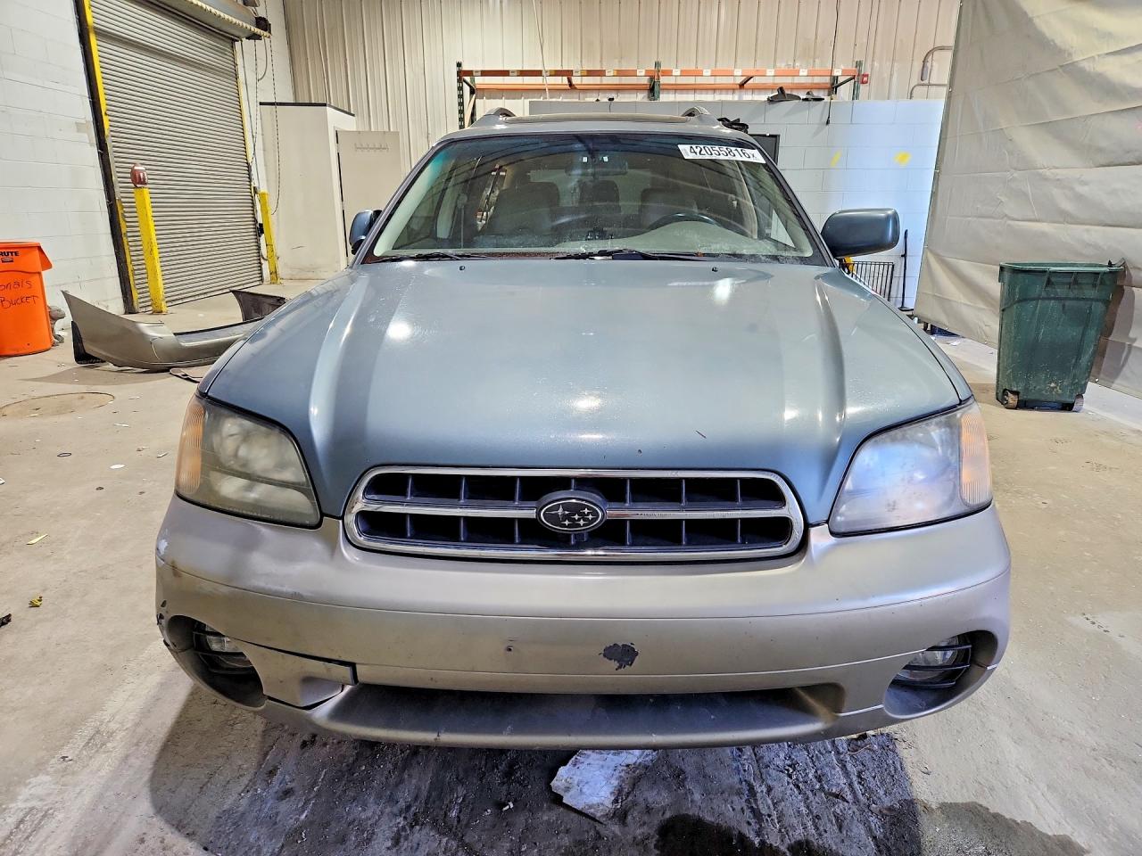 2001 Subaru Legacy Outback Limited Green vin: 4S3BH686017650467