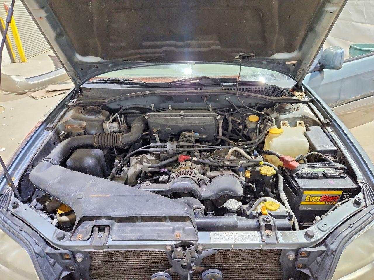 2001 Subaru Legacy Outback Limited Green vin: 4S3BH686017650467