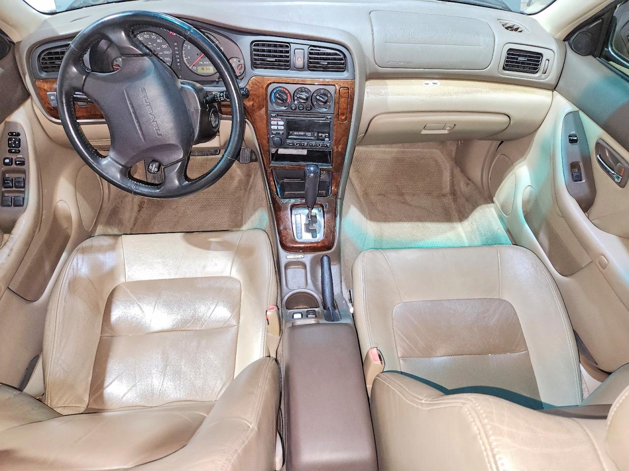 2001 Subaru Legacy Outback Limited Green vin: 4S3BH686017650467