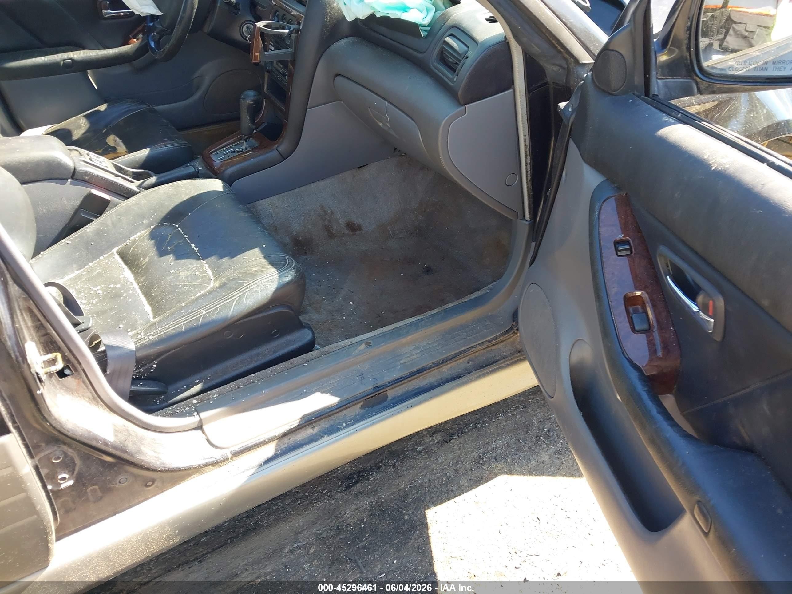 2001 Subaru Outback Limited Black vin: 4S3BH686017675966