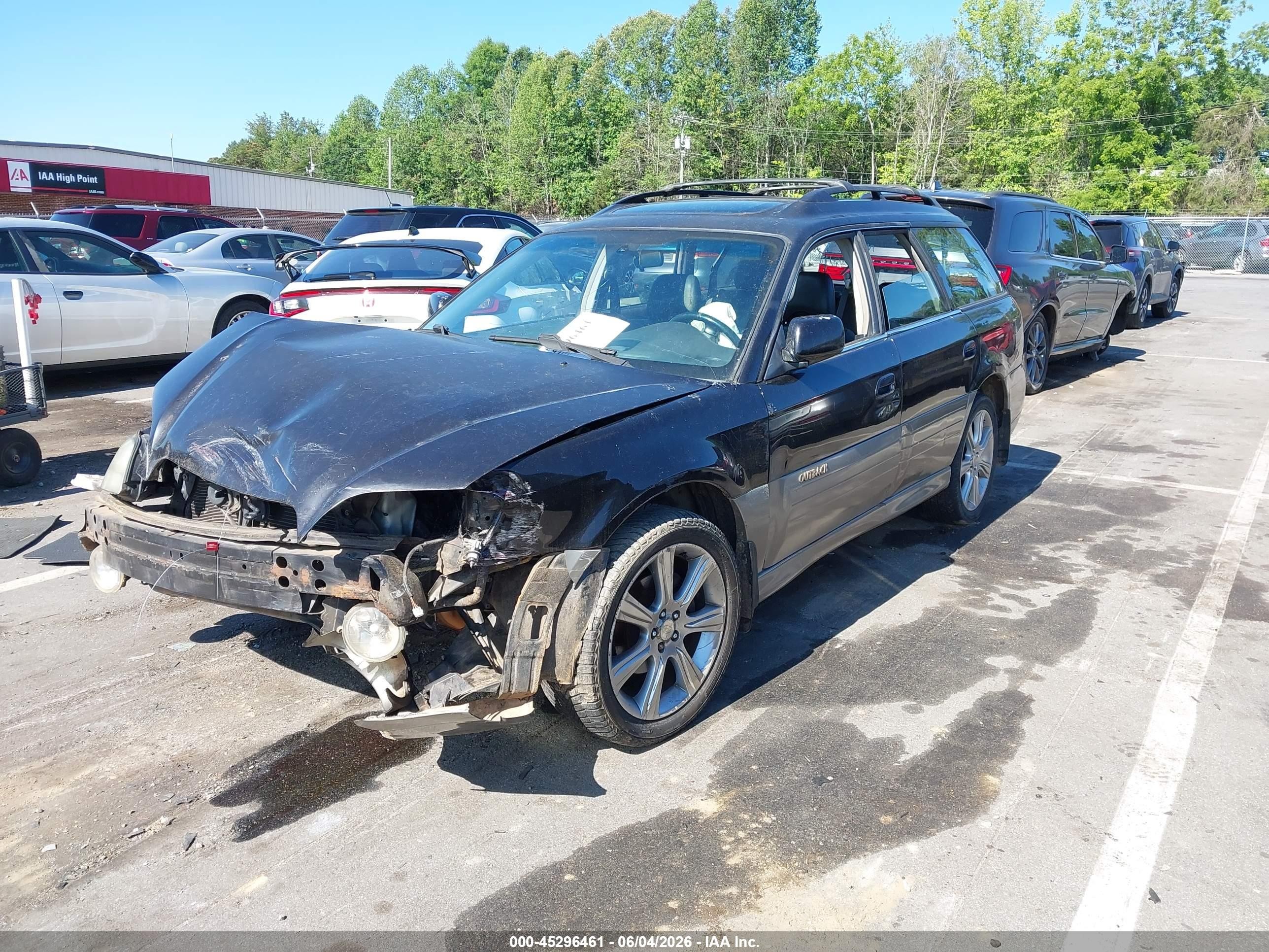 2001 Subaru Outback Limited Black vin: 4S3BH686017675966