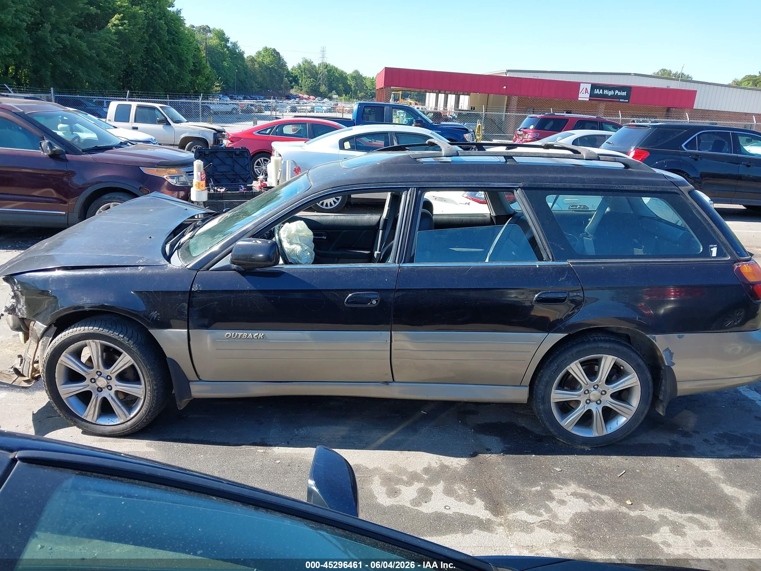 2001 Subaru Outback Limited Black vin: 4S3BH686017675966