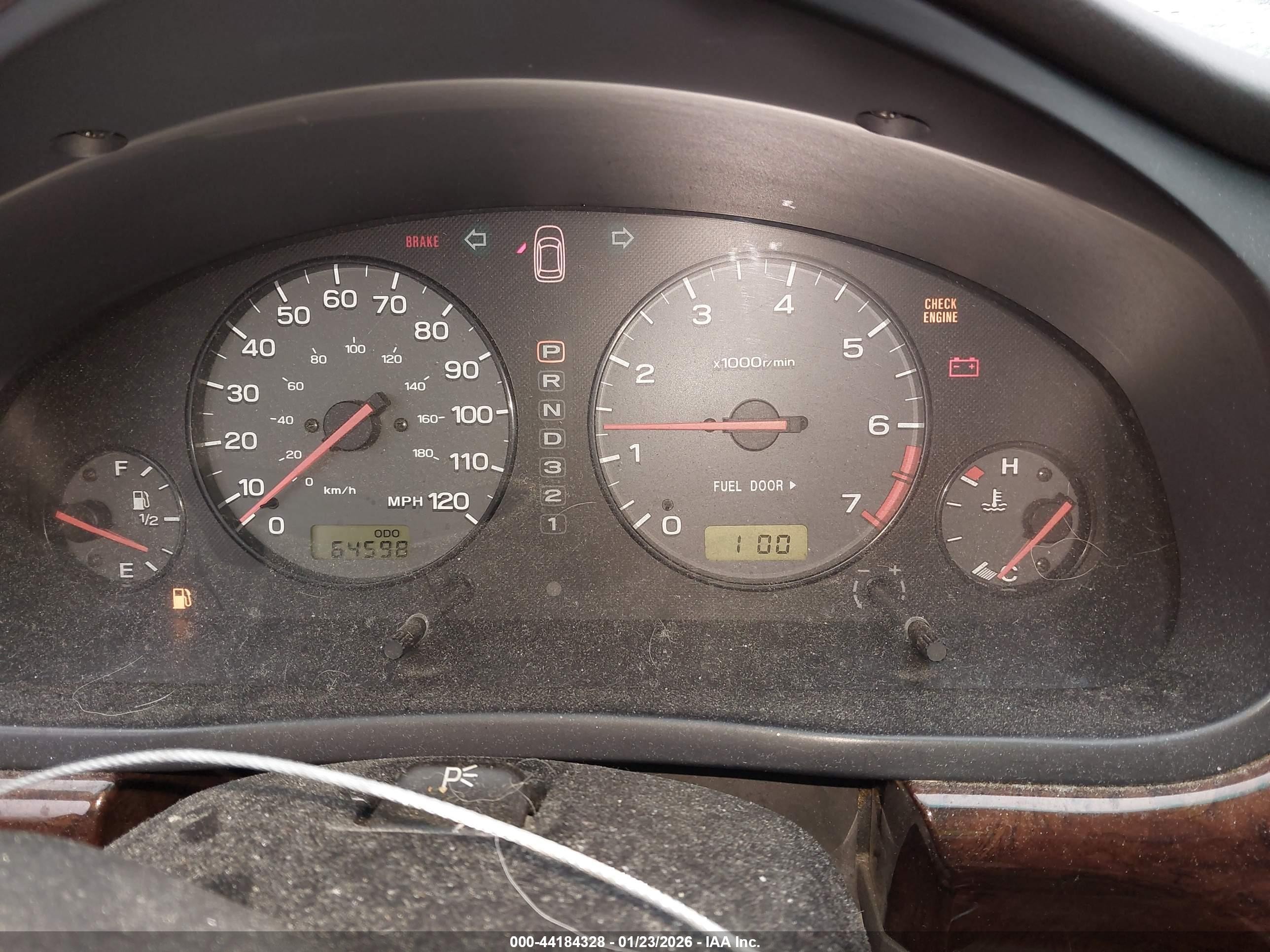 2000 Subaru Outback Limited Green vin: 4S3BH6860Y7635347