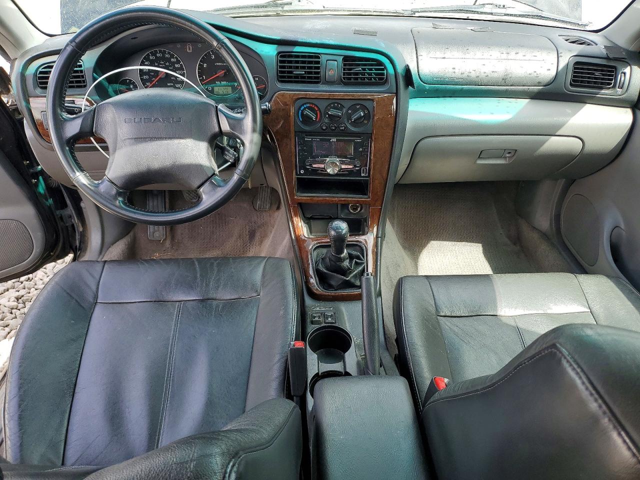 2003 Subaru Legacy Outback Limited Black vin: 4S3BH686236612473