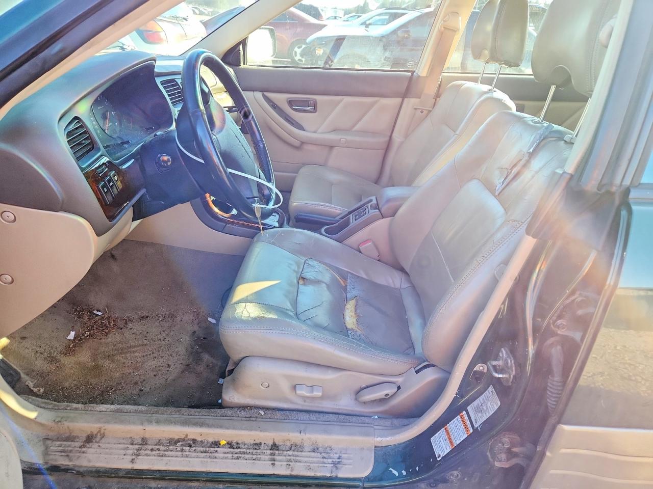 2000 Subaru Legacy Outback Limited Green vin: 4S3BH6863Y7612449