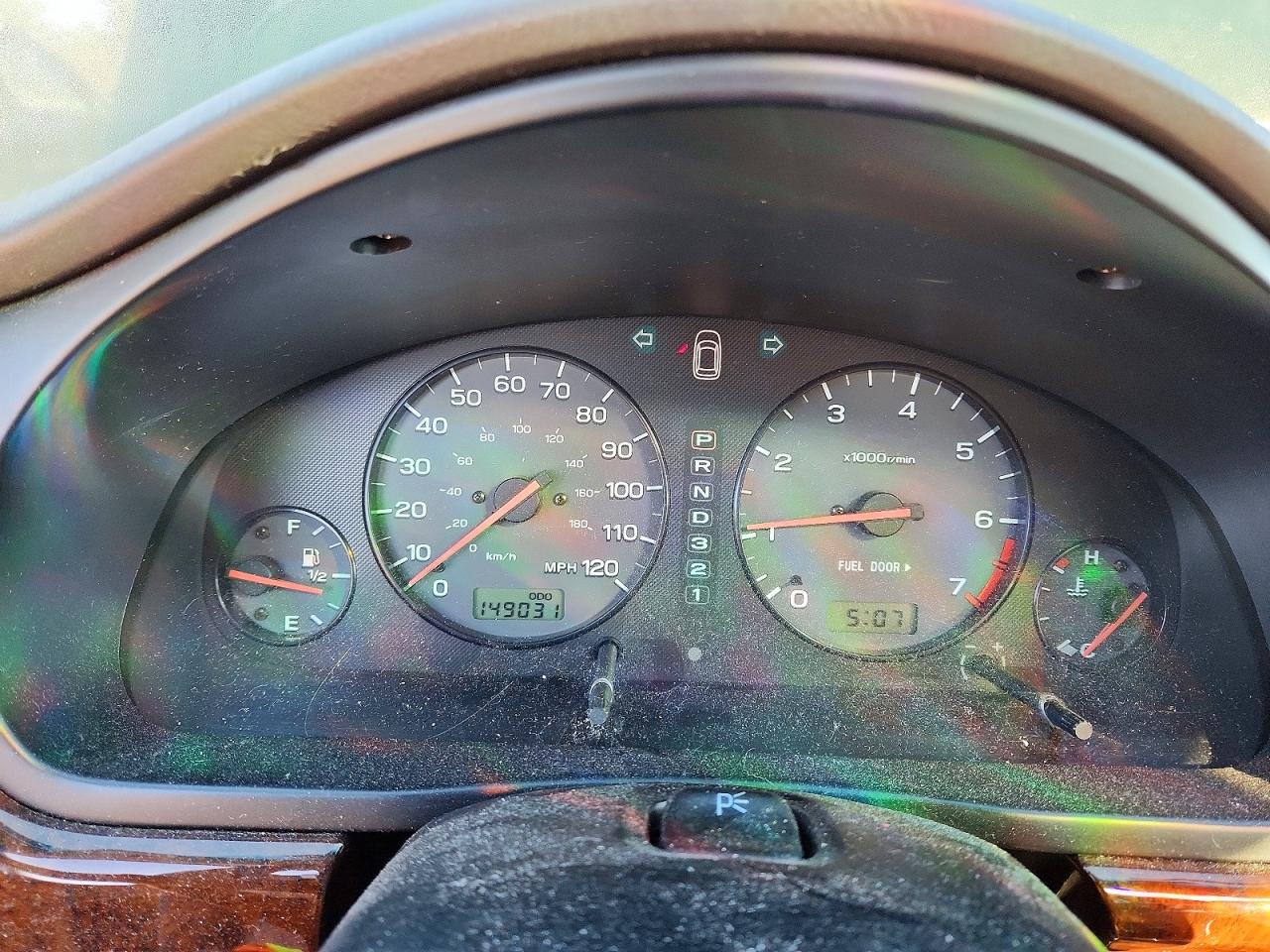 2000 Subaru Legacy Outback Limited Green vin: 4S3BH6863Y7612449