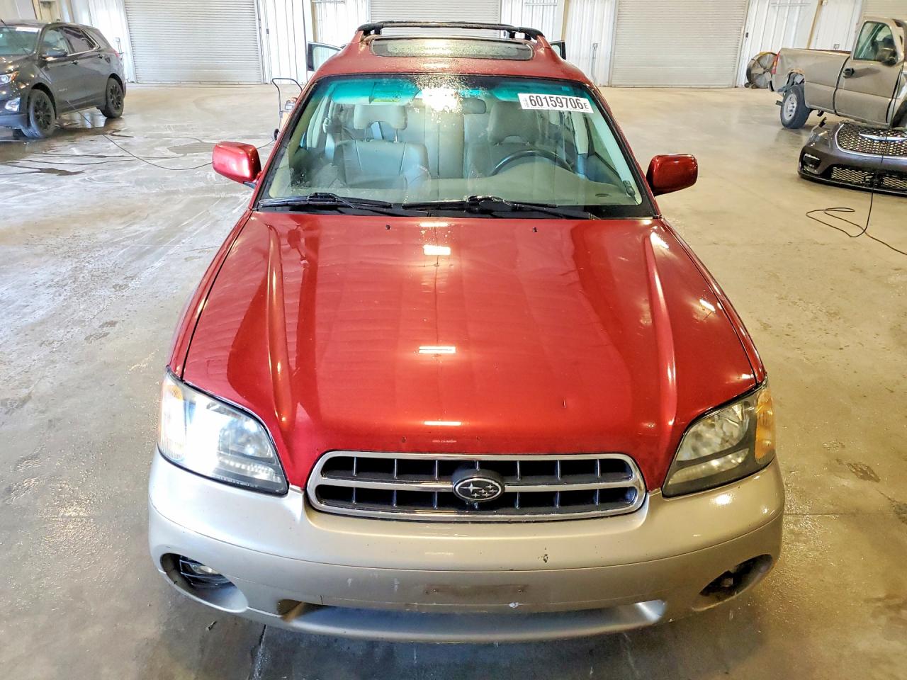 2002 Subaru Legacy Бордовый vin: 4S3BH686426665268