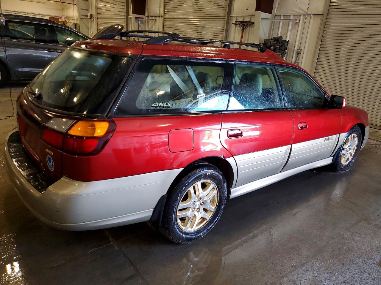 2002 Subaru Legacy Бордовый vin: 4S3BH686426665268