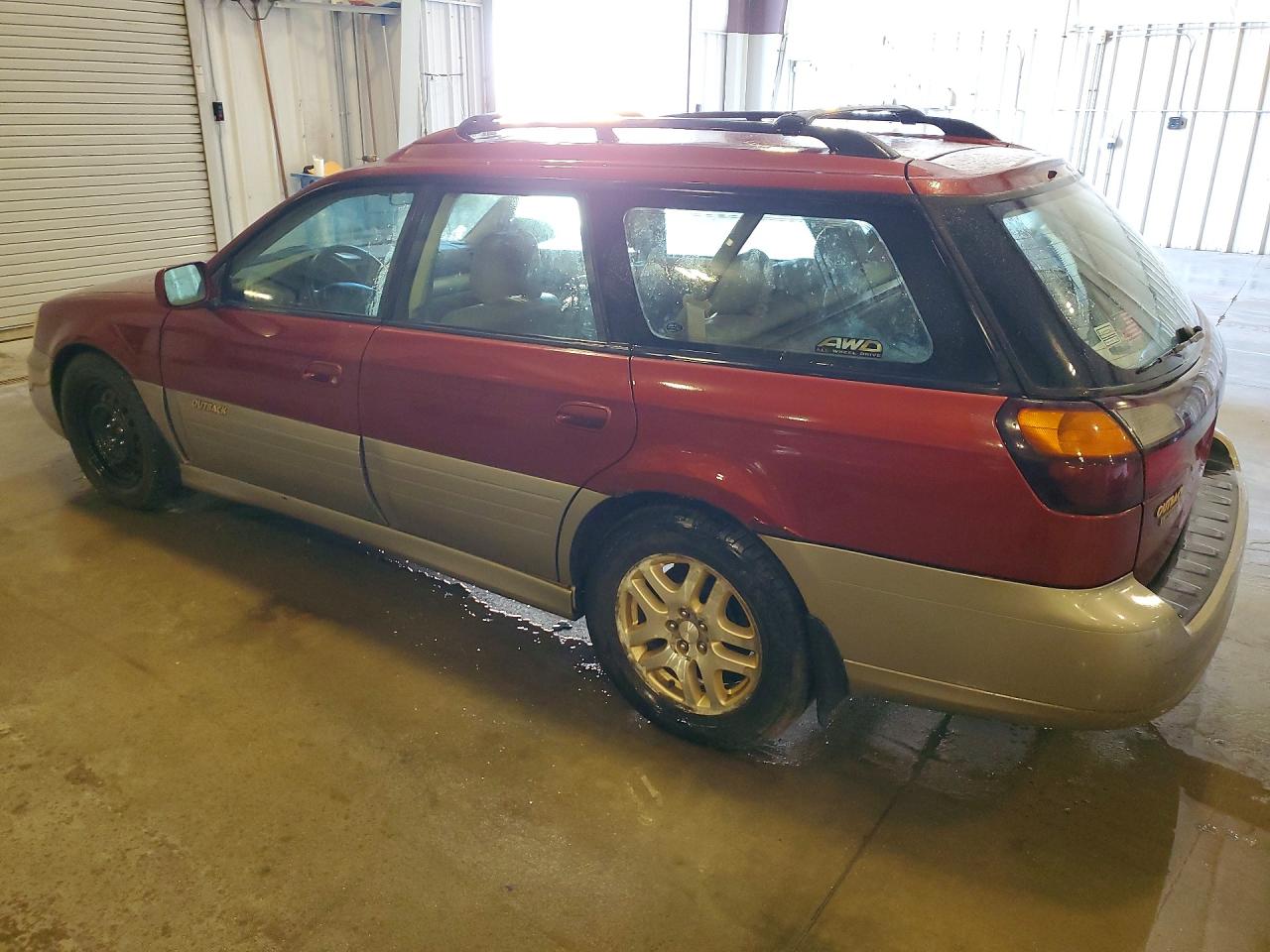 2002 Subaru Legacy Бордовый vin: 4S3BH686426665268
