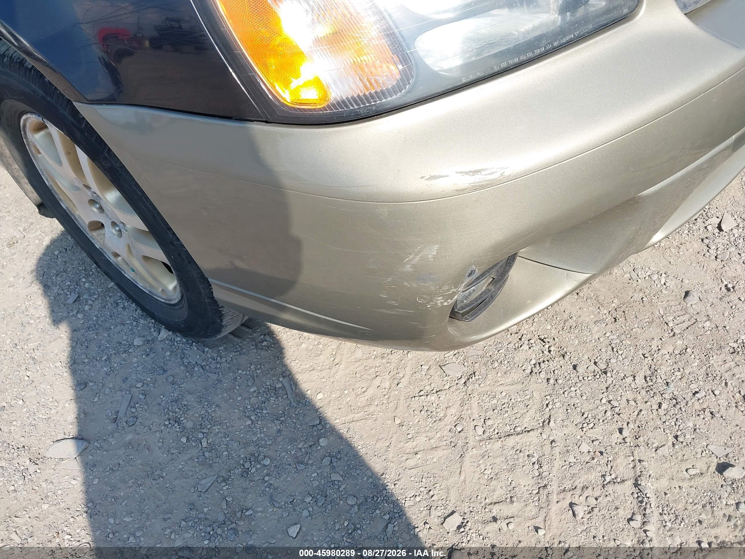 2003 Subaru Outback Limited Black vin: 4S3BH686537619332