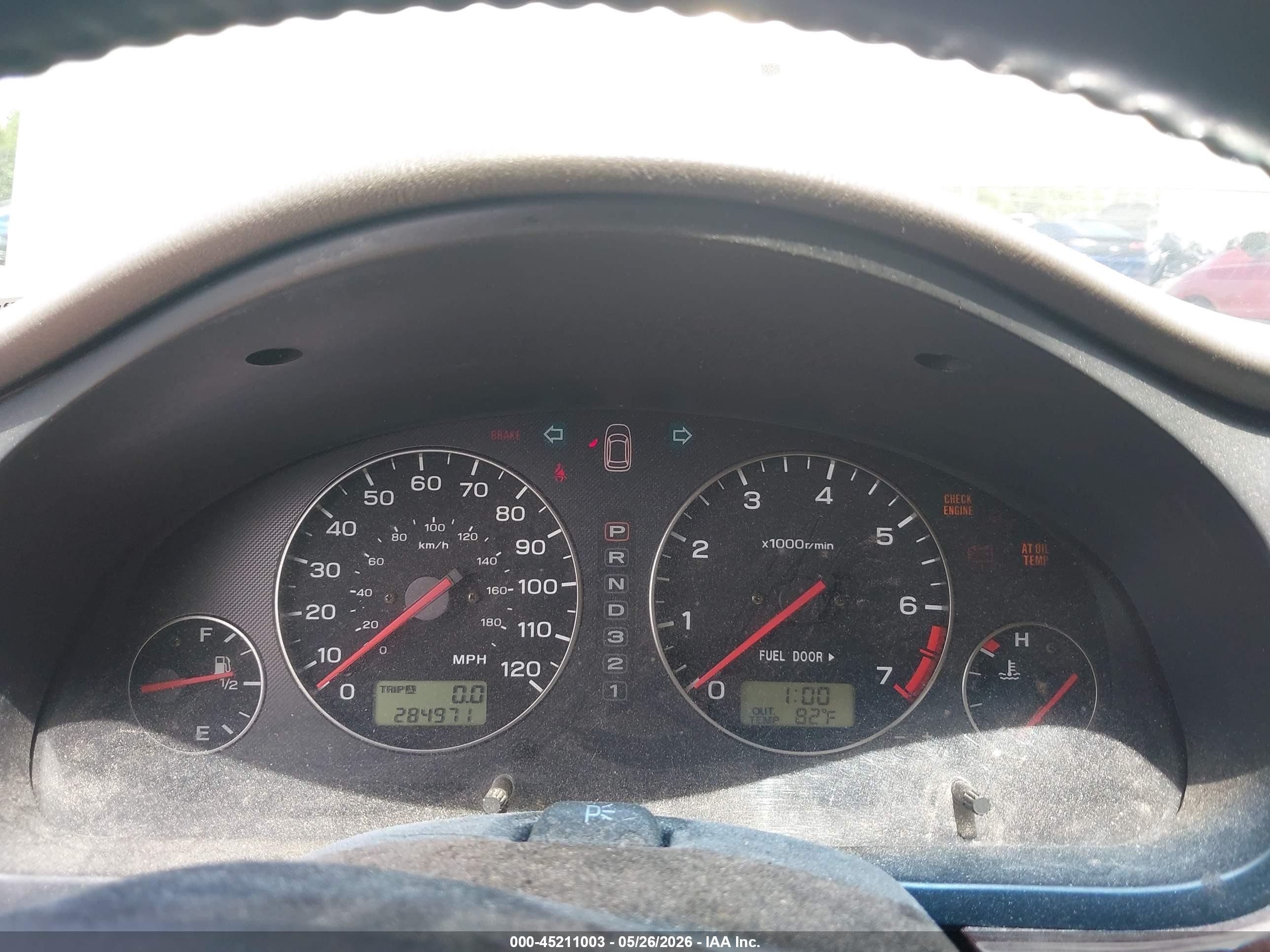 2004 Subaru Outback Limited Gold vin: 4S3BH686547632566