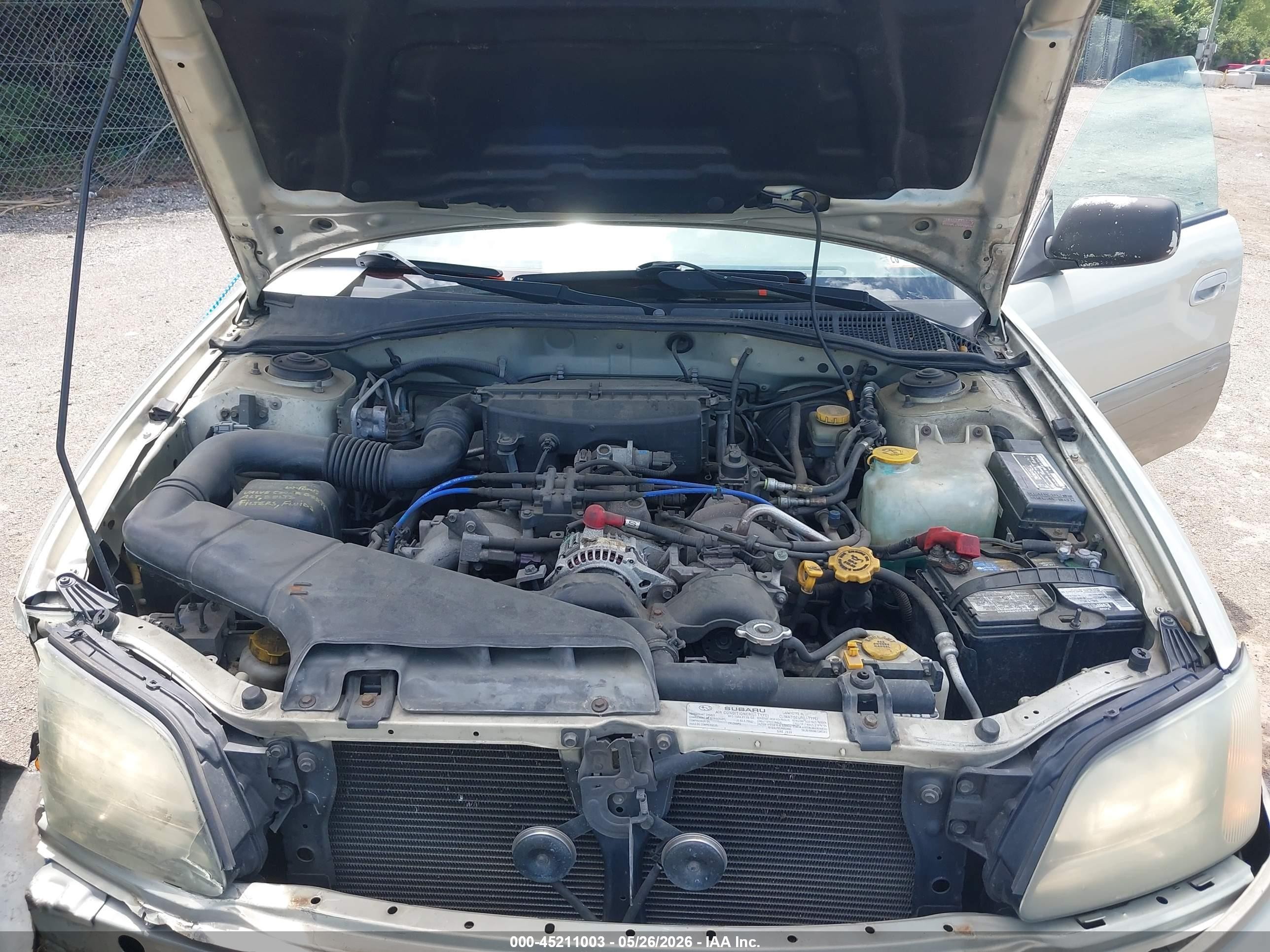 2004 Subaru Outback Limited Gold vin: 4S3BH686547632566