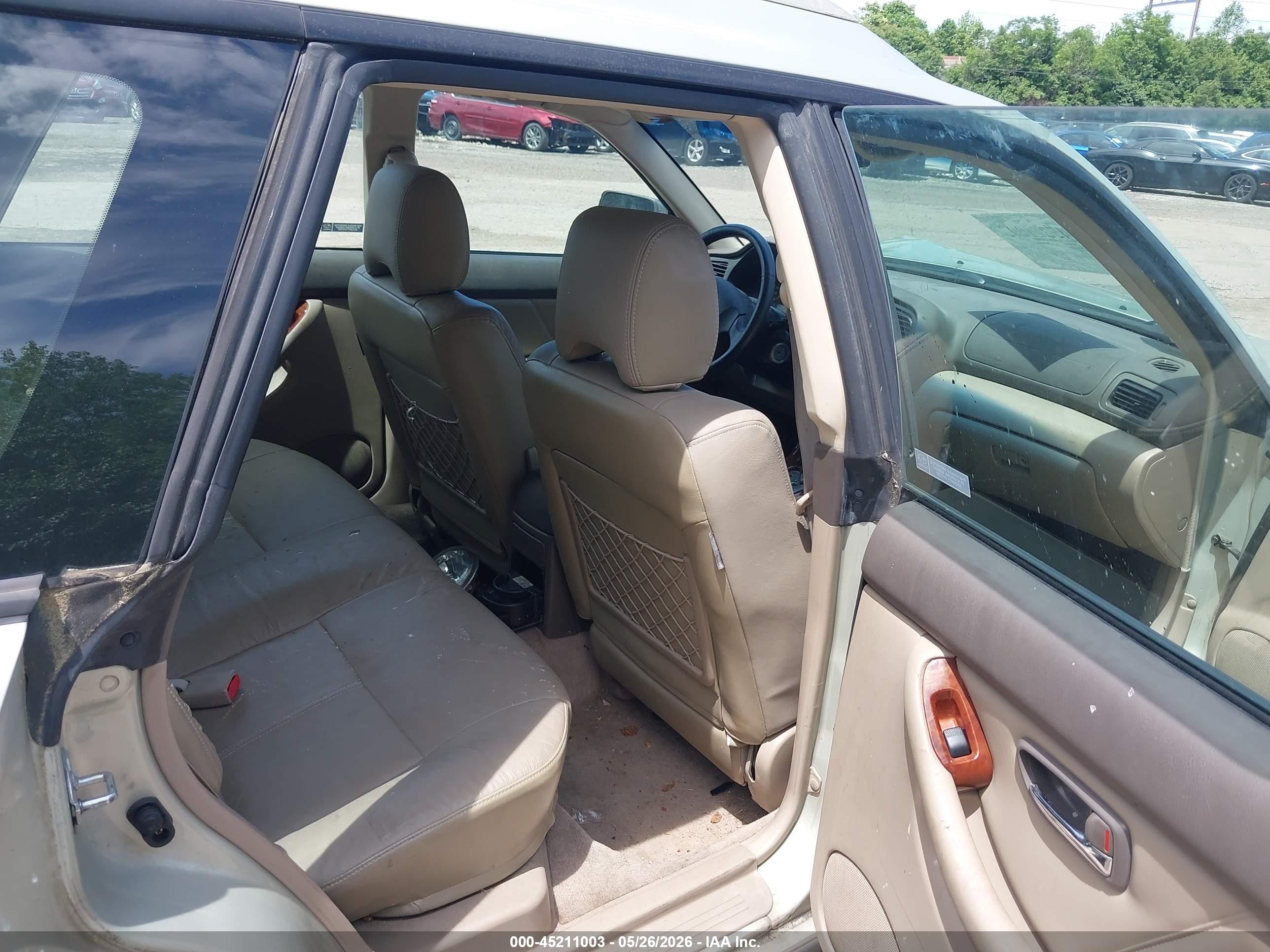 2004 Subaru Outback Limited Gold vin: 4S3BH686547632566