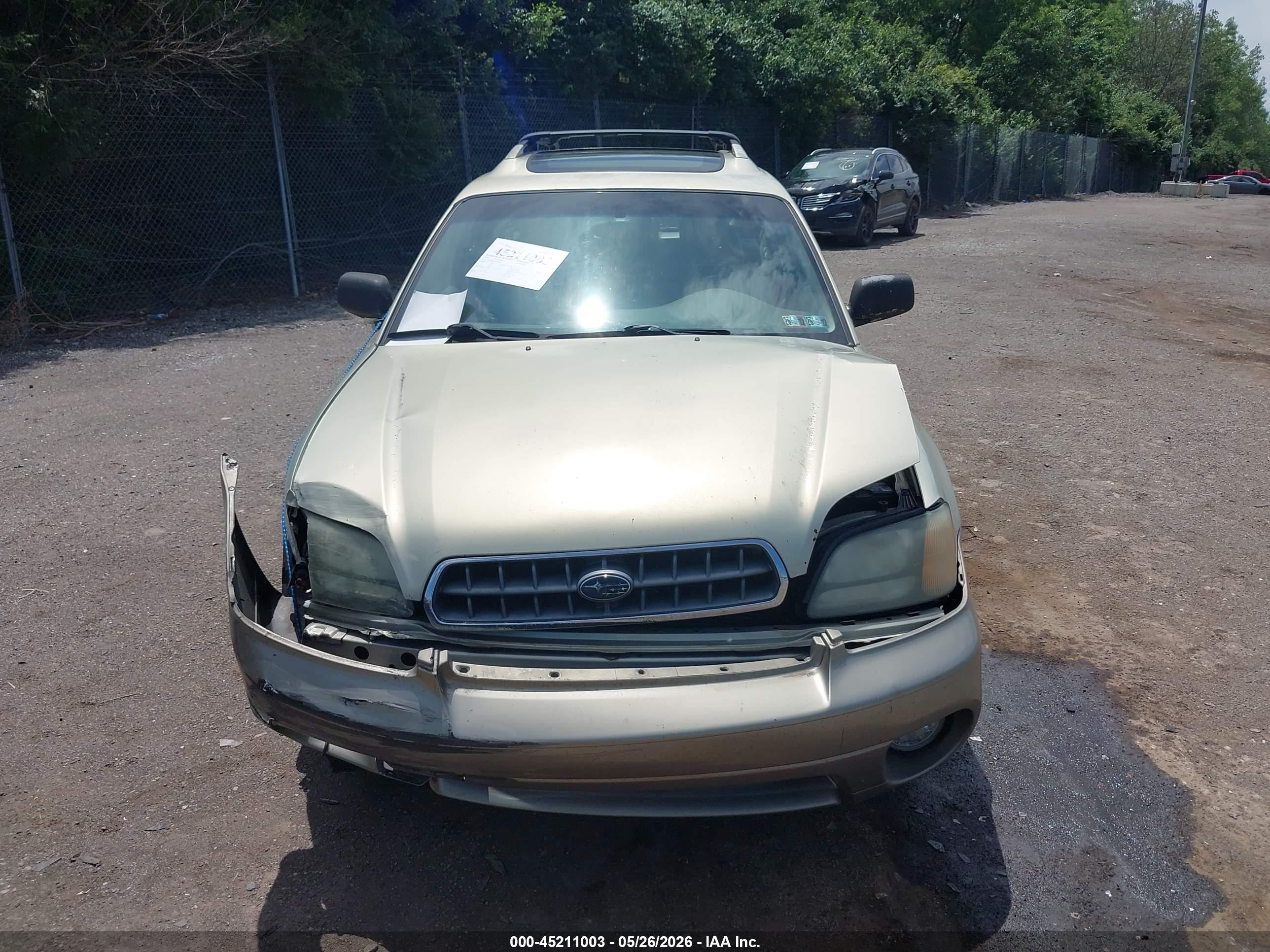2004 Subaru Outback Limited Gold vin: 4S3BH686547632566