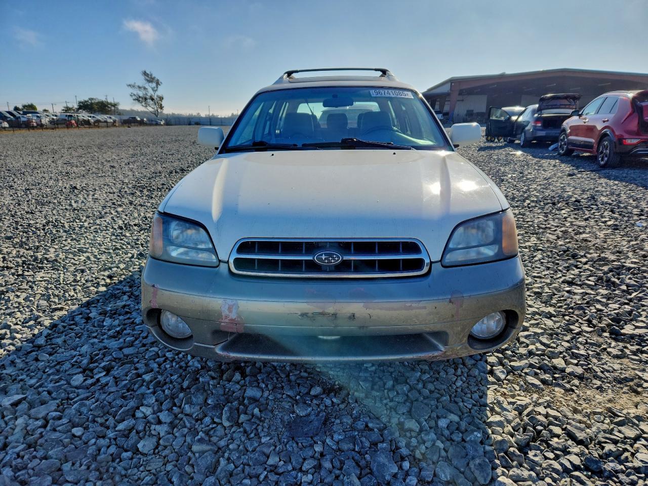 2000 Subaru Legacy Outback Limited White vin: 4S3BH6865Y7626837
