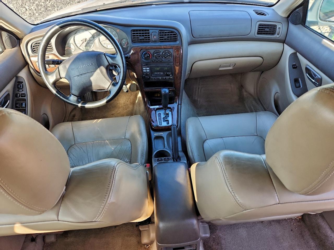 2000 Subaru Legacy Outback Limited White vin: 4S3BH6865Y7626837