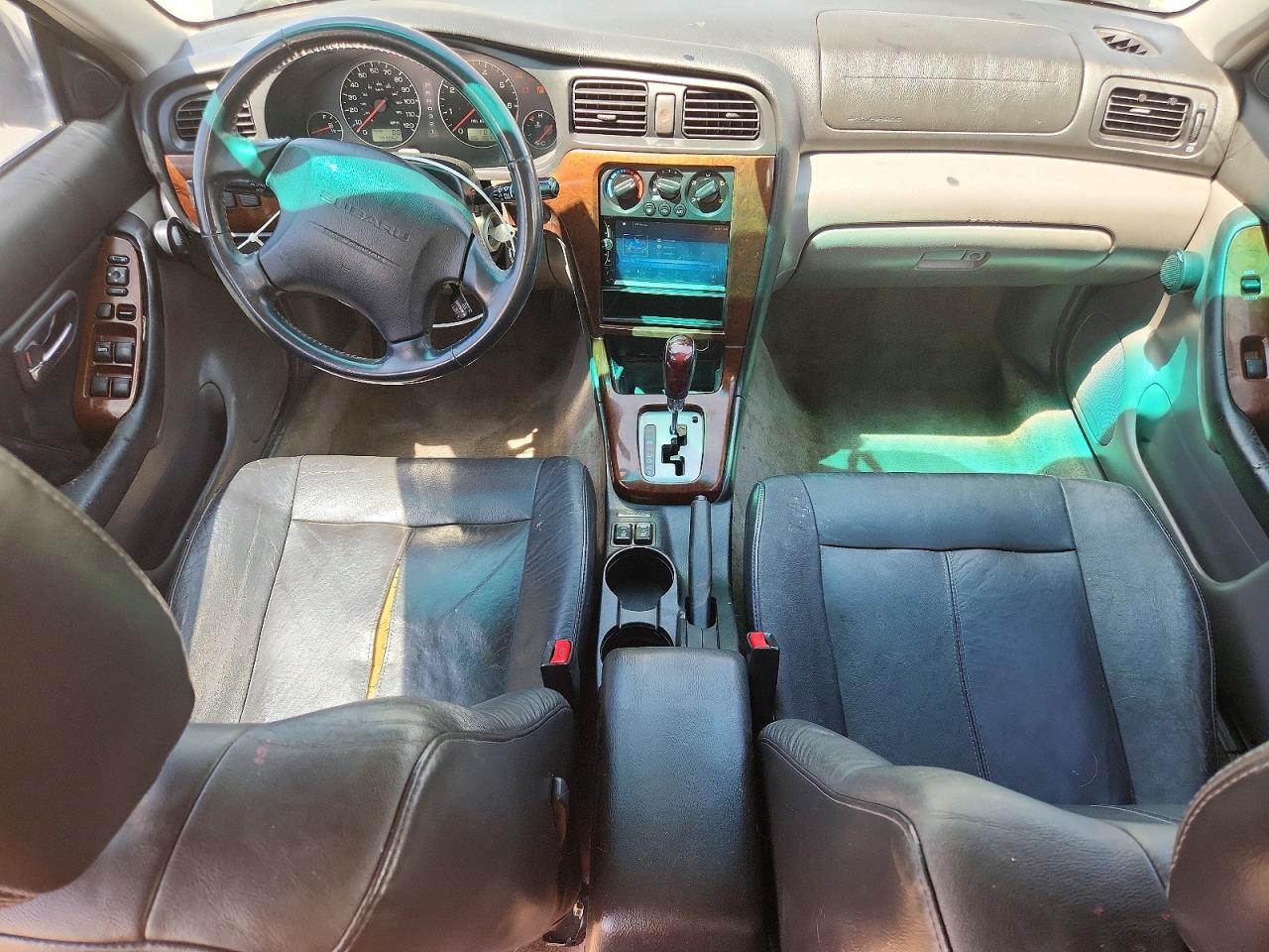 2003 Subaru Legacy Outback Limited Blue vin: 4S3BH686637638455
