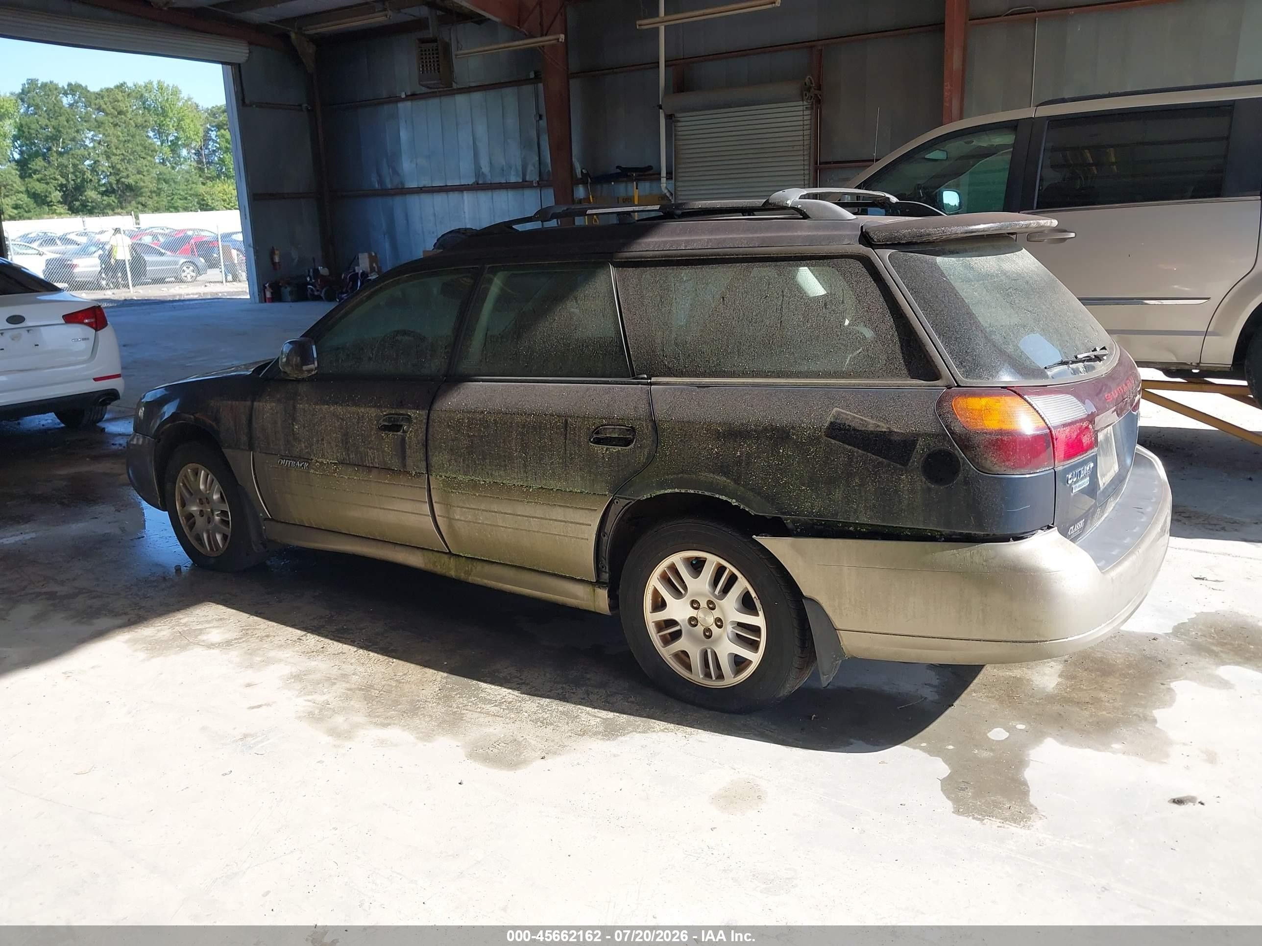 2004 Subaru Outback Limited Dark Blue vin: 4S3BH686647602024
