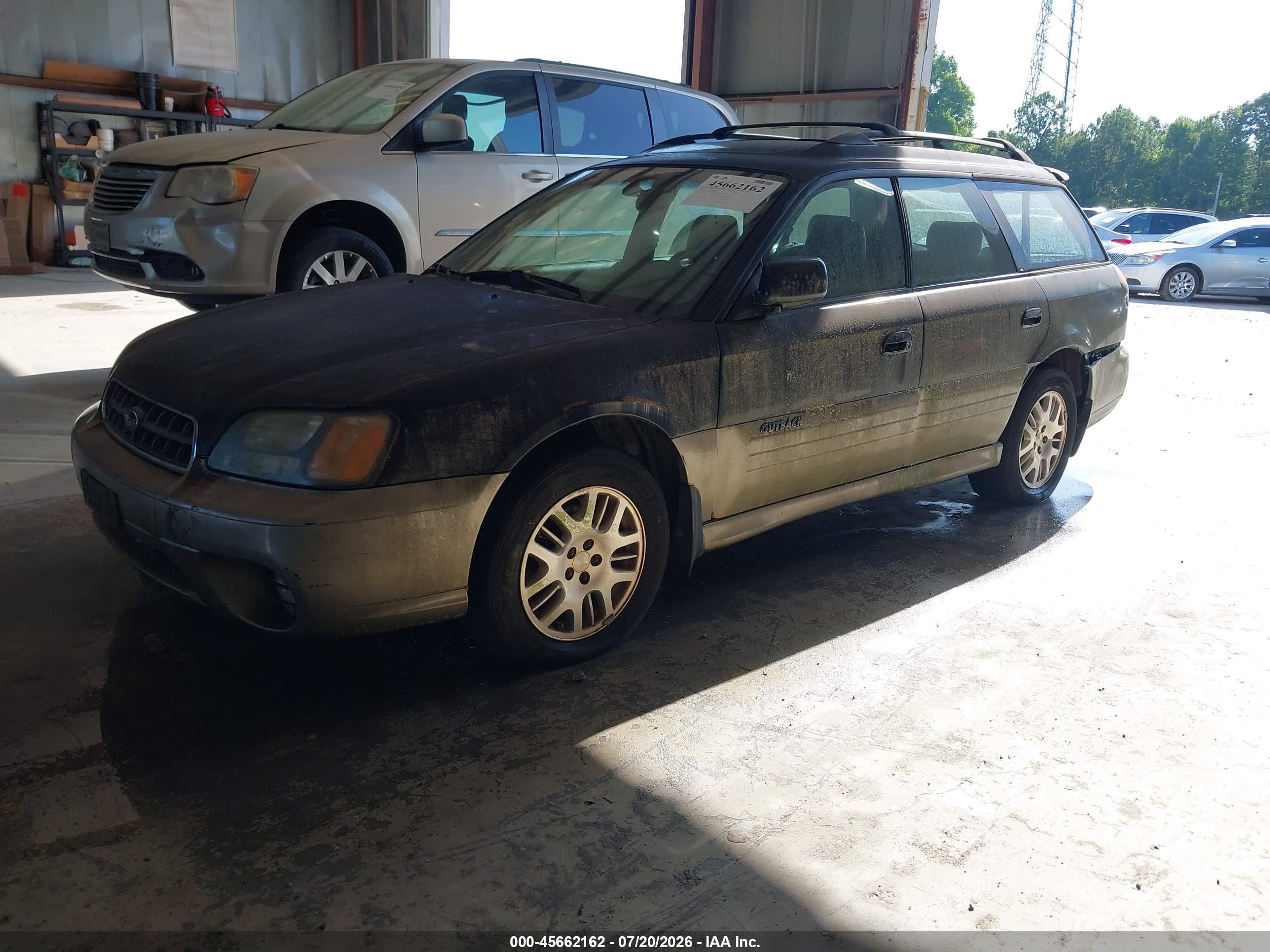 2004 Subaru Outback Limited Dark Blue vin: 4S3BH686647602024