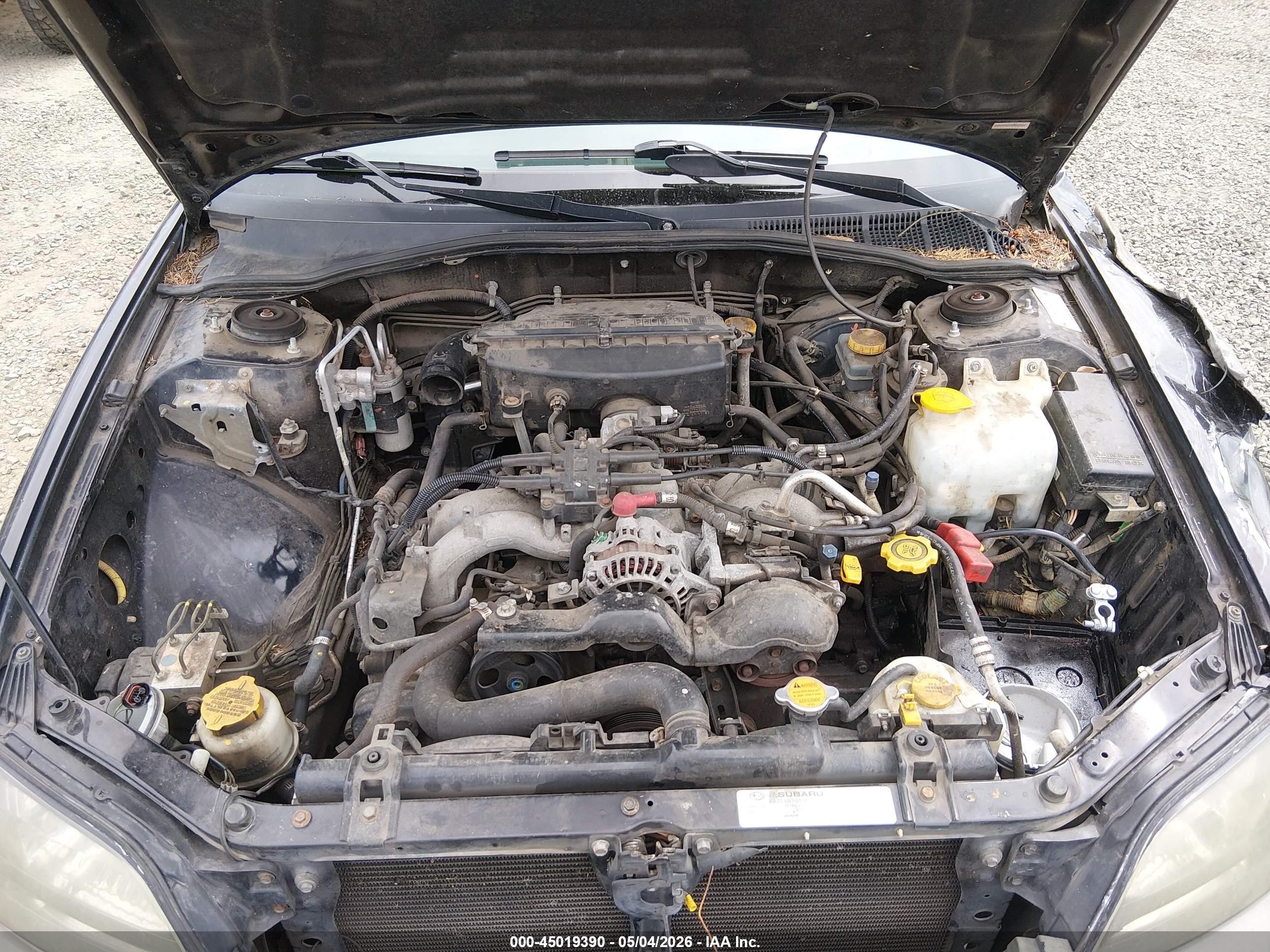 2001 Subaru Outback Limited Black vin: 4S3BH686716668115
