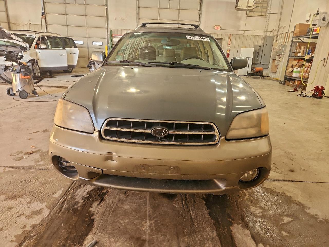 2001 Subaru Legacy Outback Limited Green vin: 4S3BH686717612511