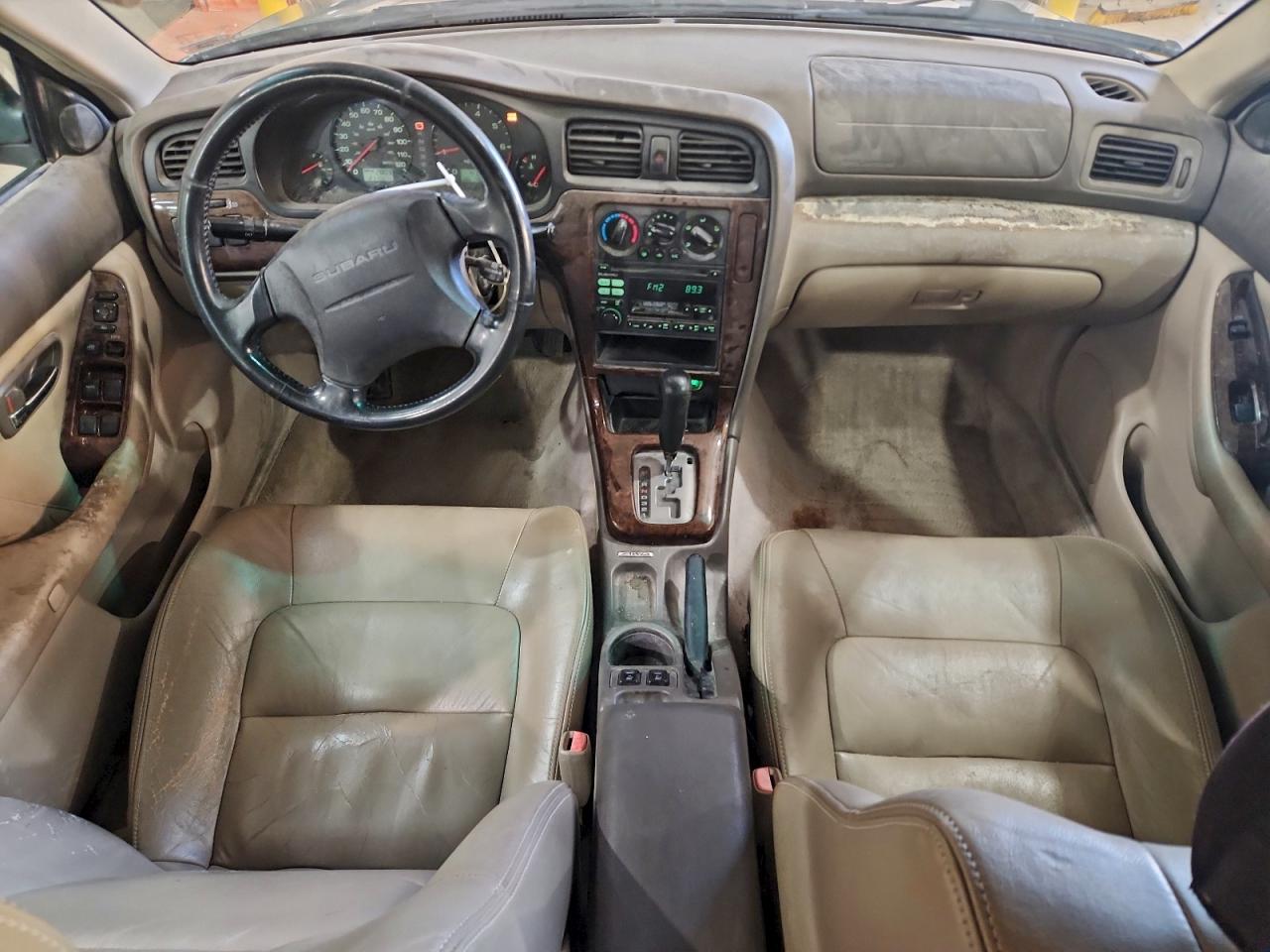 2001 Subaru Legacy Outback Limited Green vin: 4S3BH686717612511